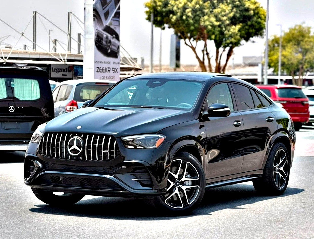 Black Mercedes Benz AMG GLE 53 Coupe 2026