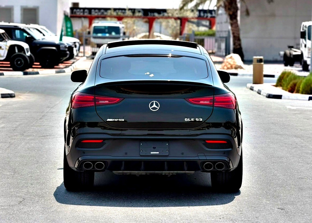 Black Mercedes Benz AMG GLE 53 Coupe 2026
