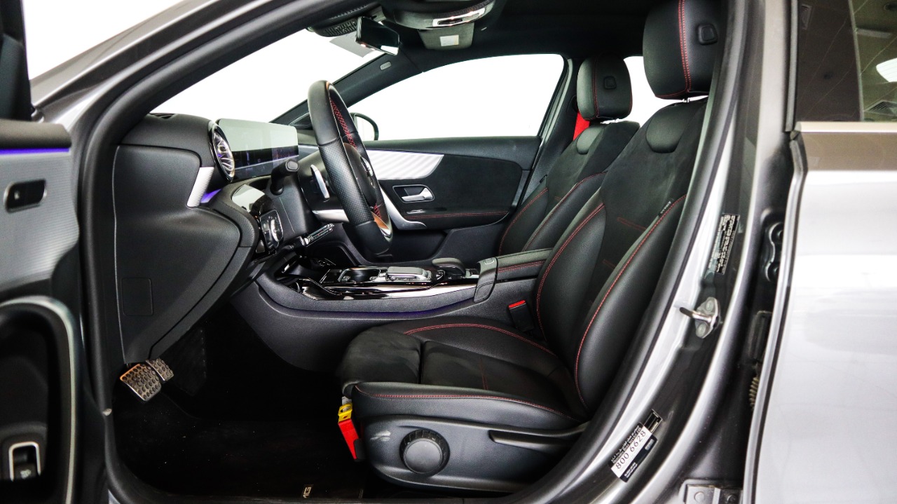 Metallic Grey Mercedes Benz AMG A35 2021
