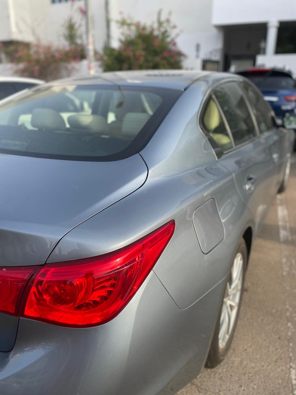Blauw Infiniti Q50 2.0t 2017