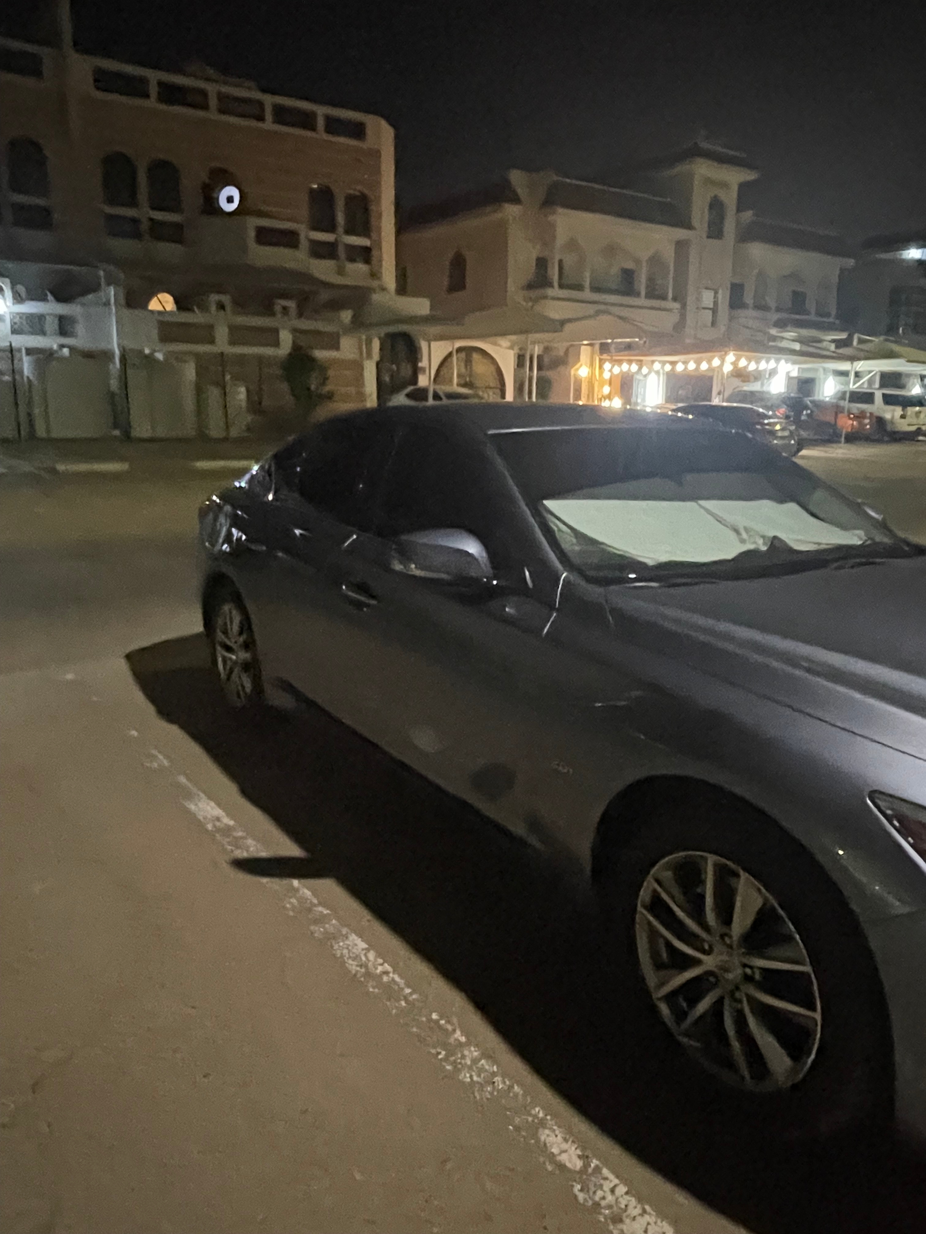 Blauw Infiniti Q50 2.0t 2017