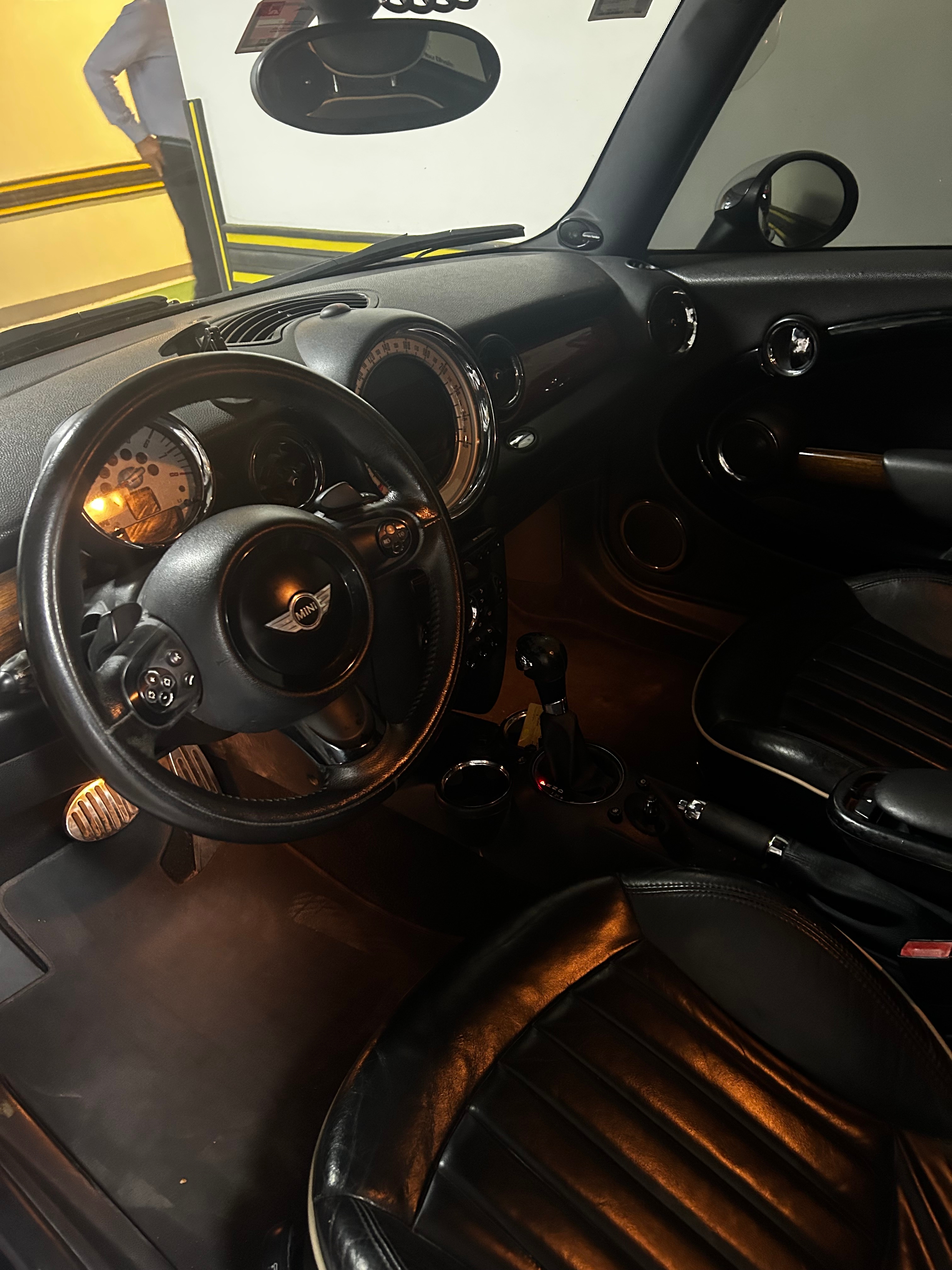 Orange Mini Cooper Cooper 2012