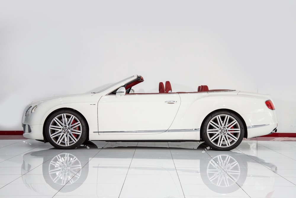 Blanco Bentley Continental GTC 2014