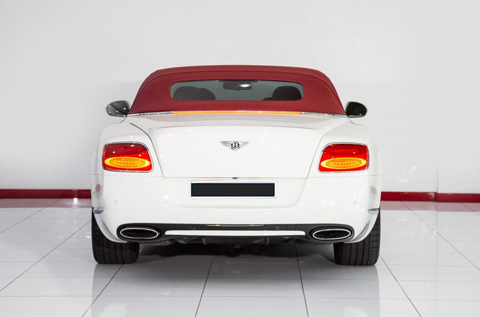 Blanco Bentley Continental GTC 2014