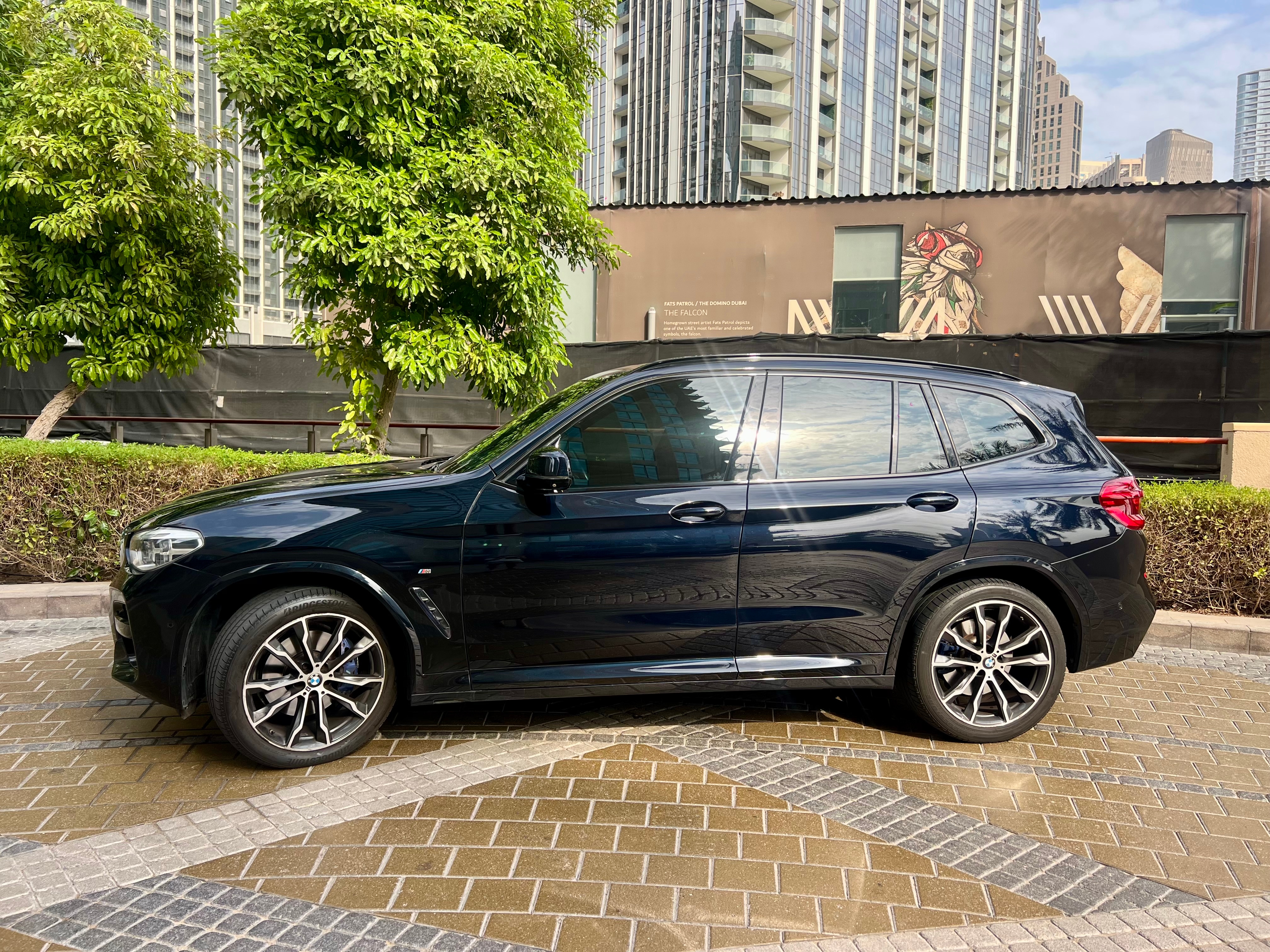Deep Blue BMW X3 30 xDrive 2019