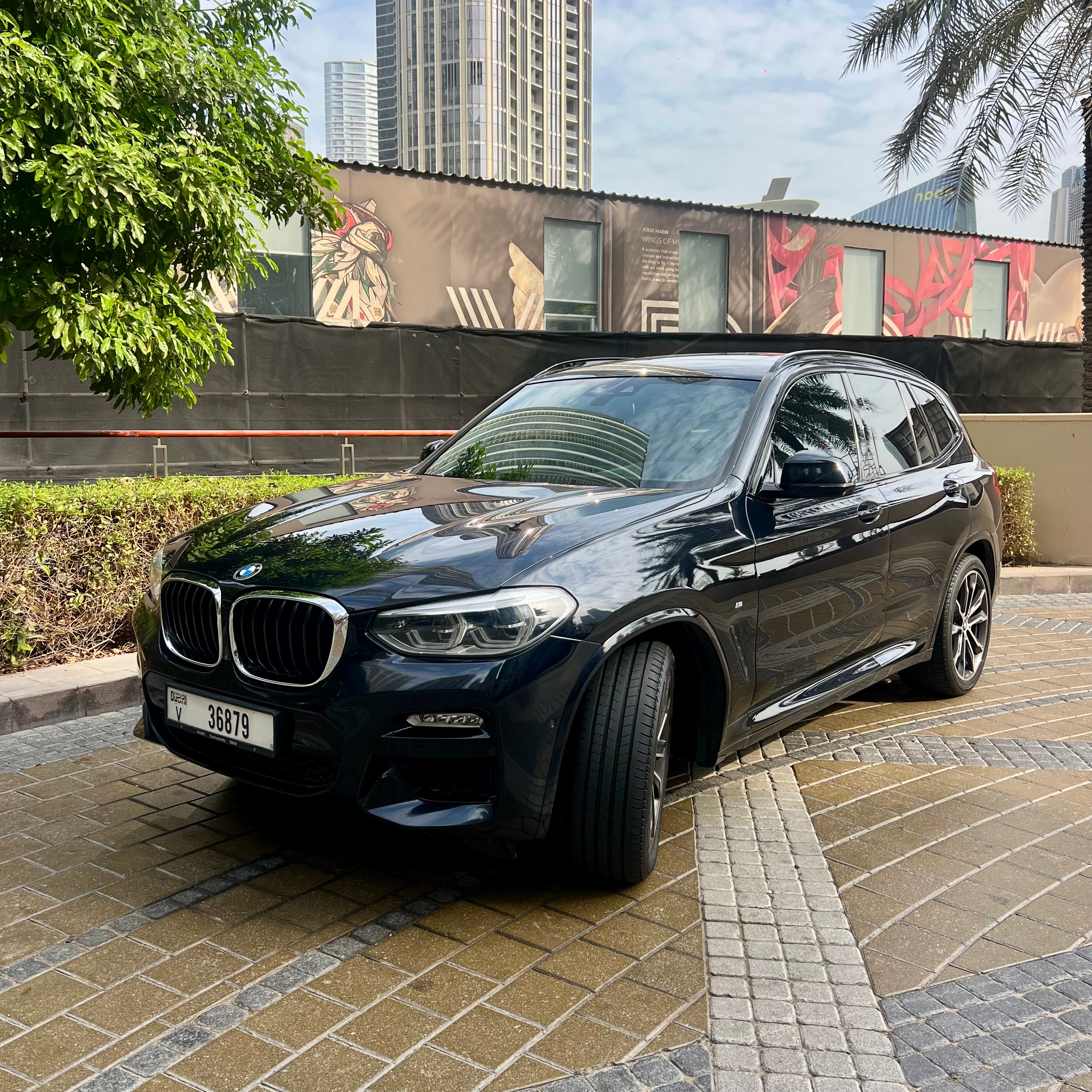 Deep Blue BMW X3 30 xDrive 2019