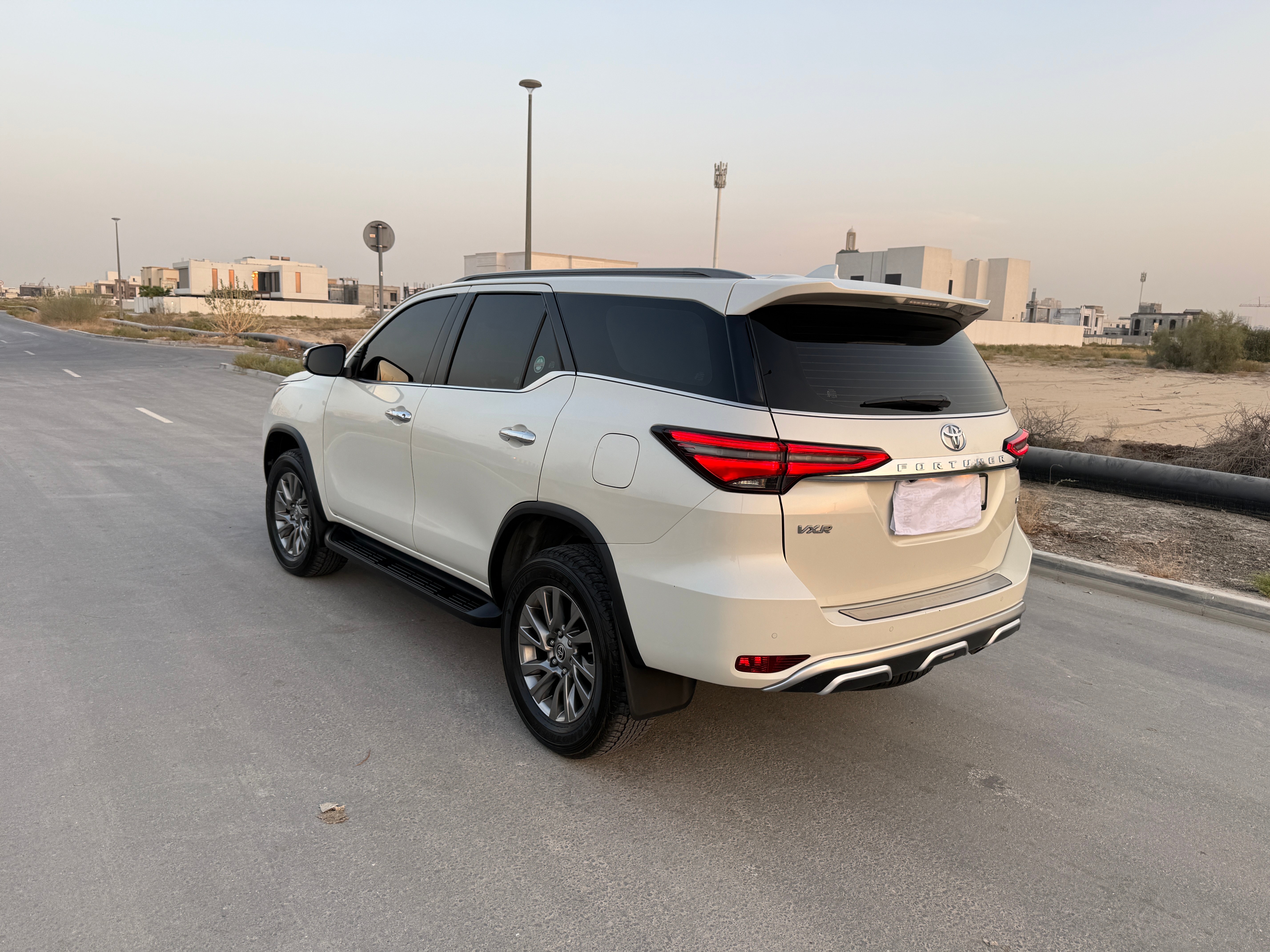 White Toyota Fortuner VXR 2022