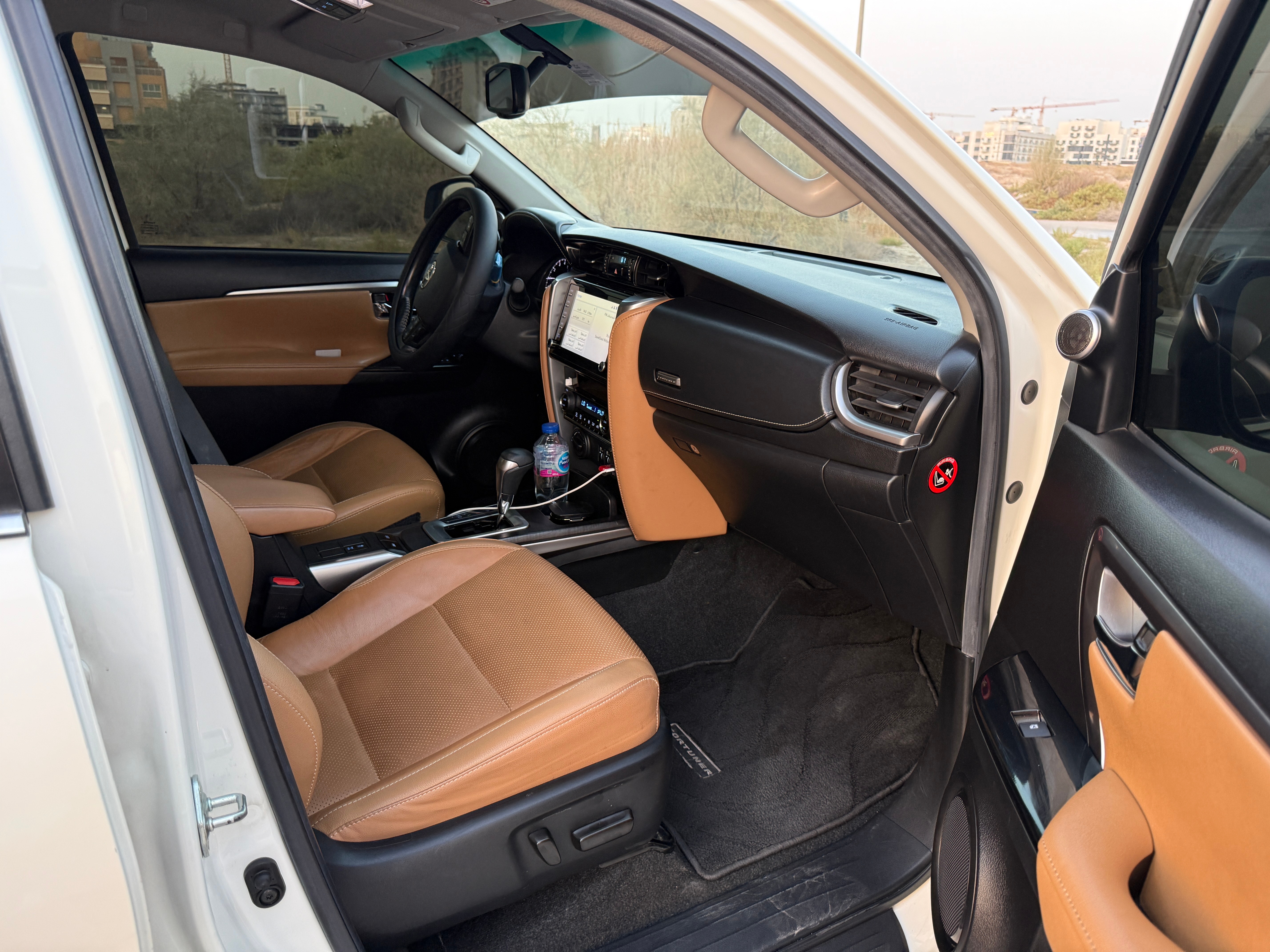 White Toyota Fortuner VXR 2022