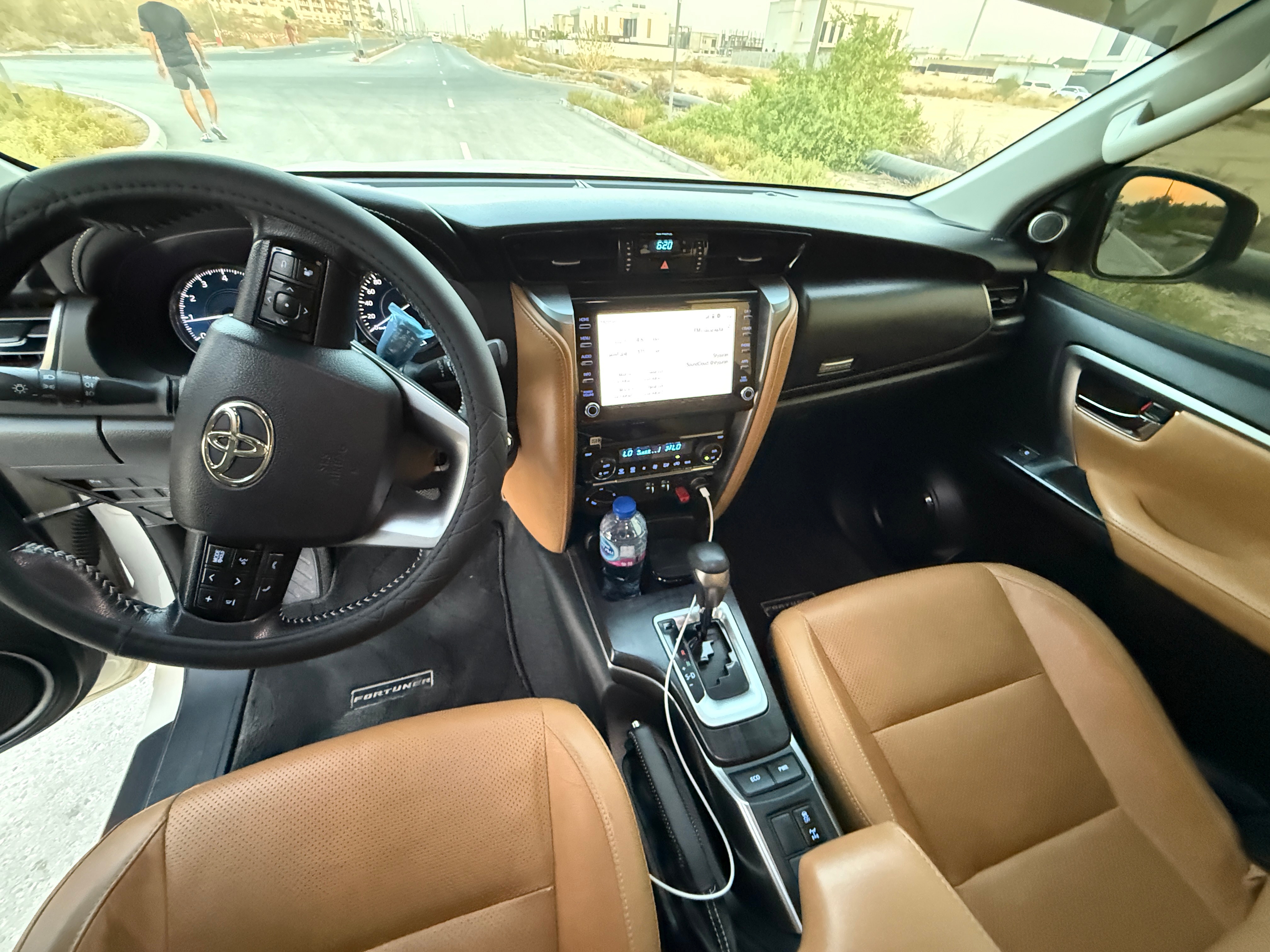 White Toyota Fortuner VXR 2022