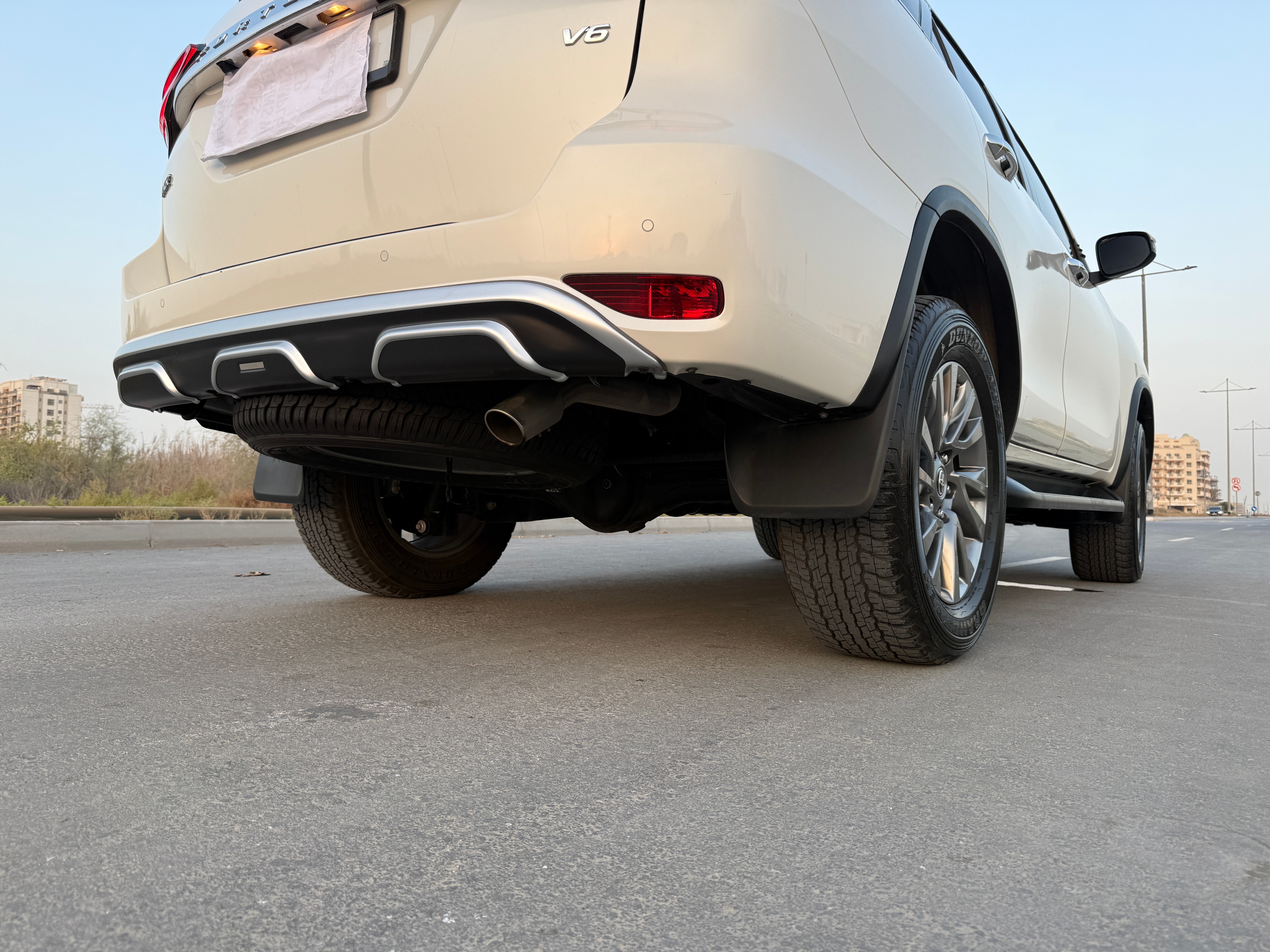 White Toyota Fortuner VXR 2022