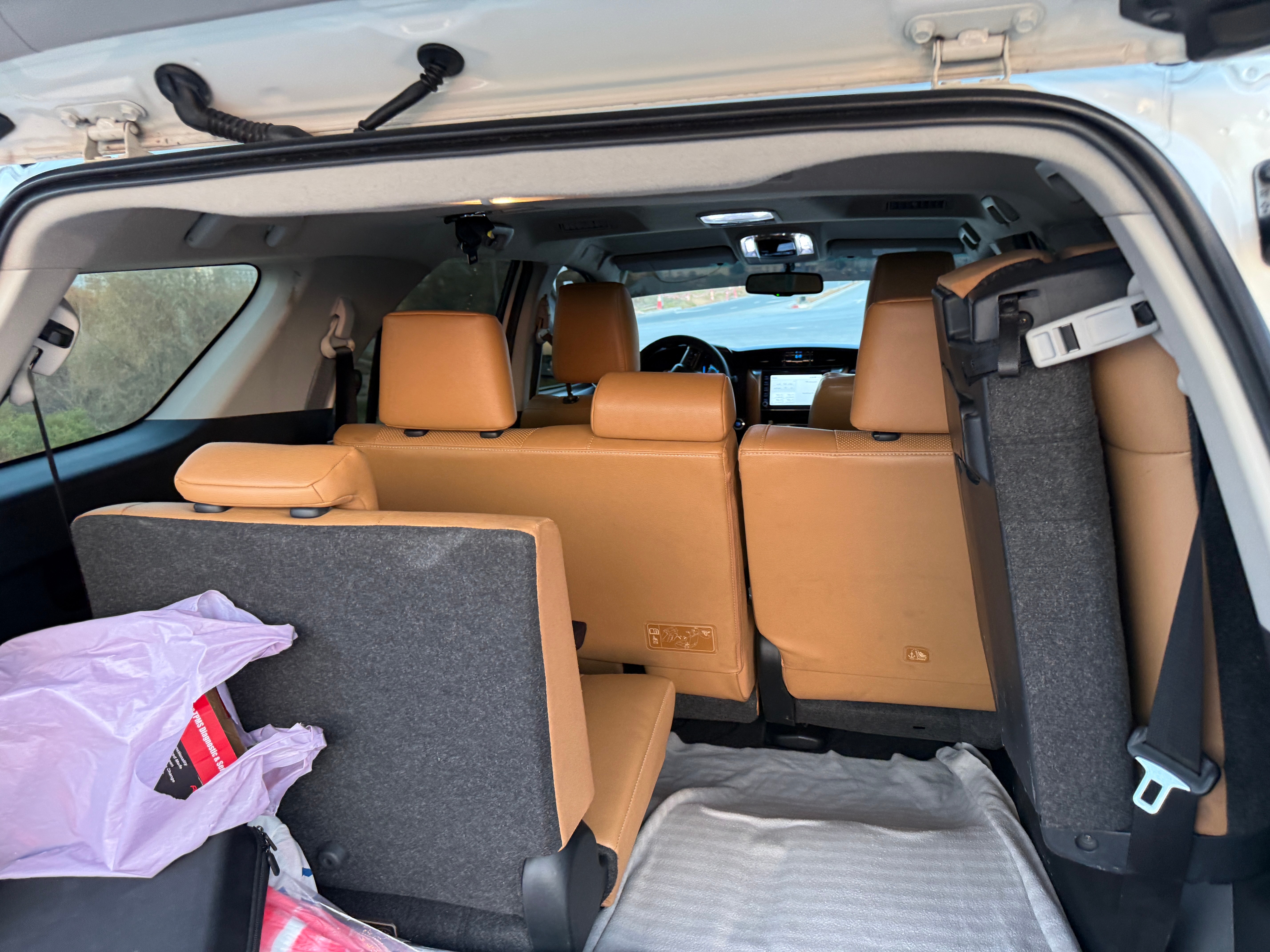 White Toyota Fortuner VXR 2022