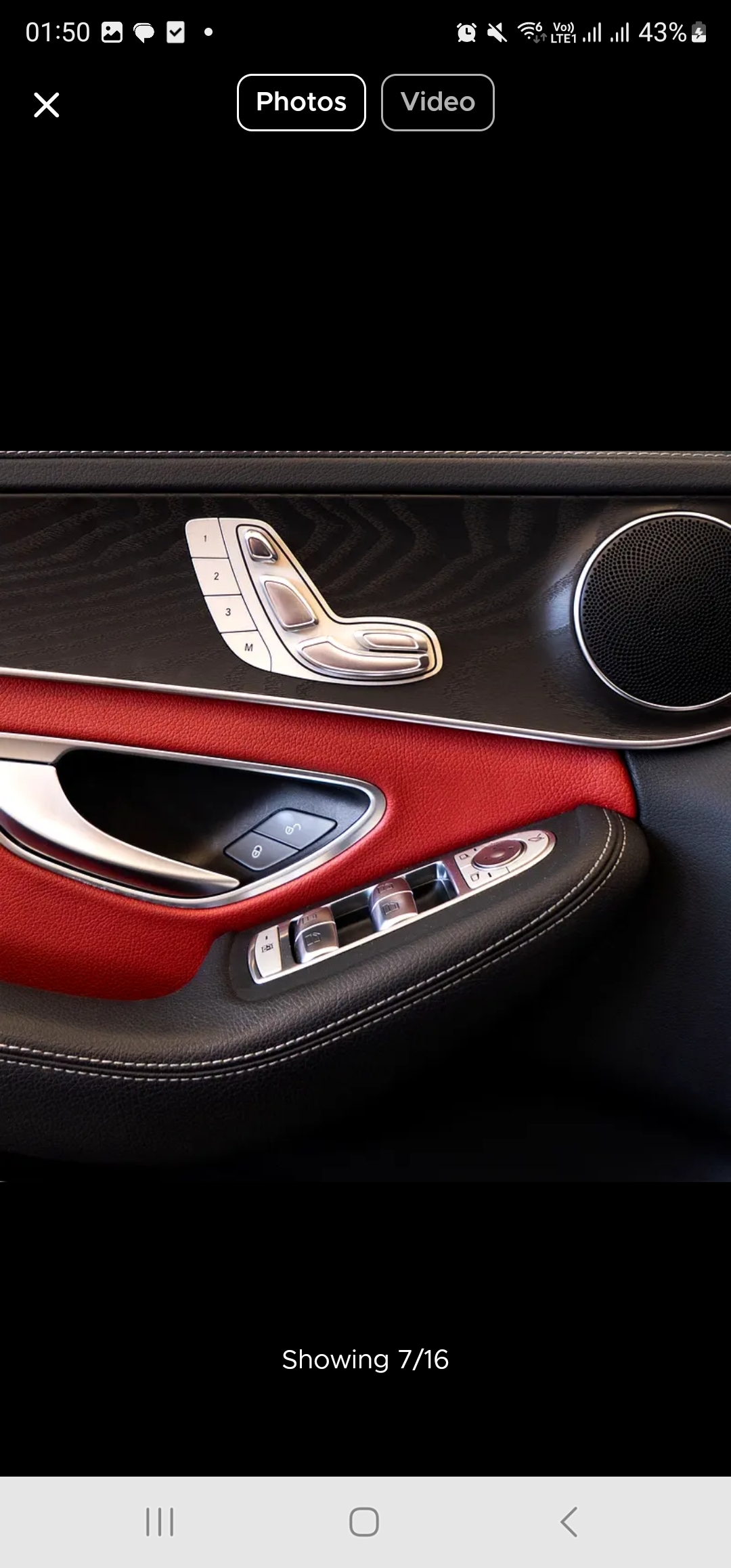 Siyah Mercedes Benz C200 AMG LINE 2021
