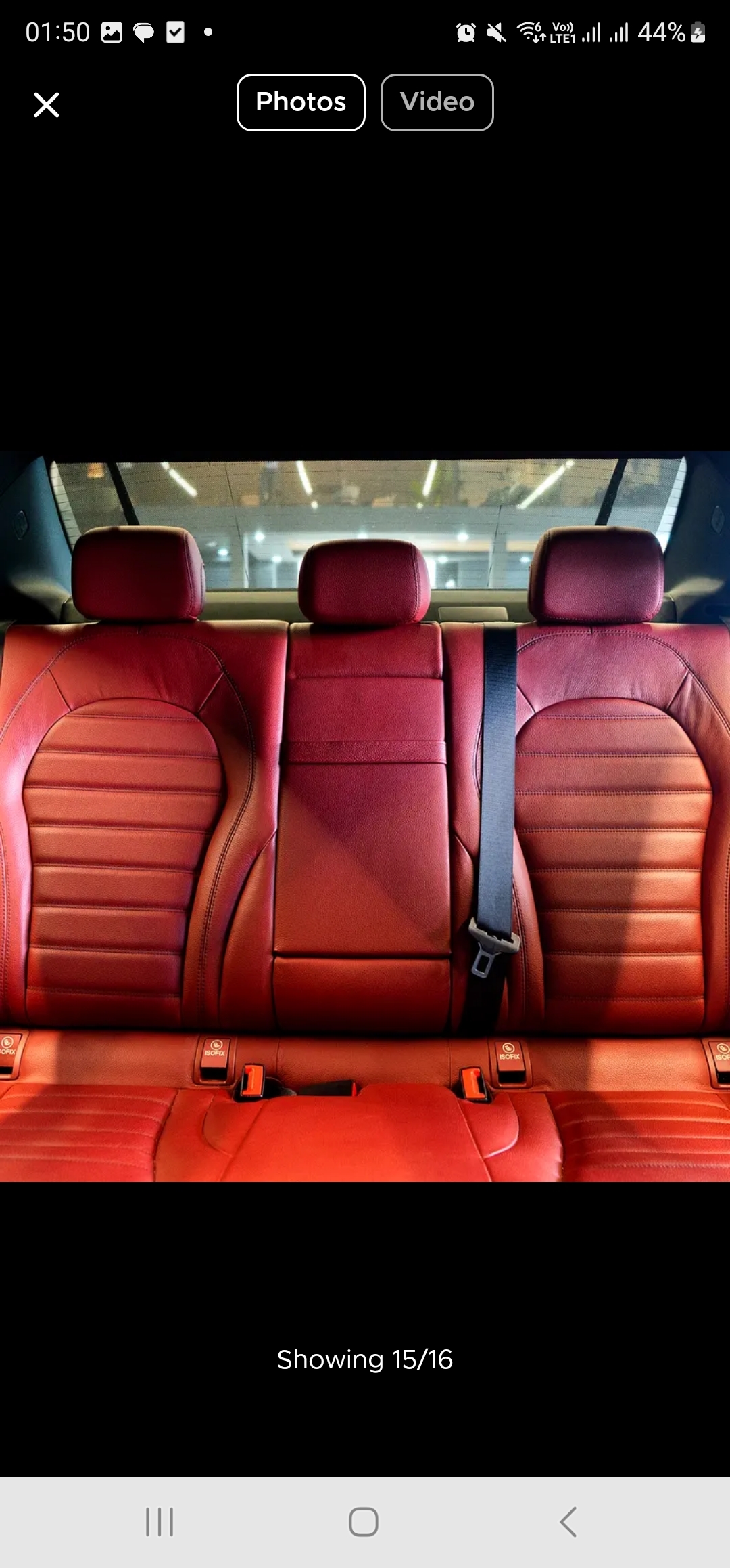 Siyah Mercedes Benz C200 AMG LINE 2021