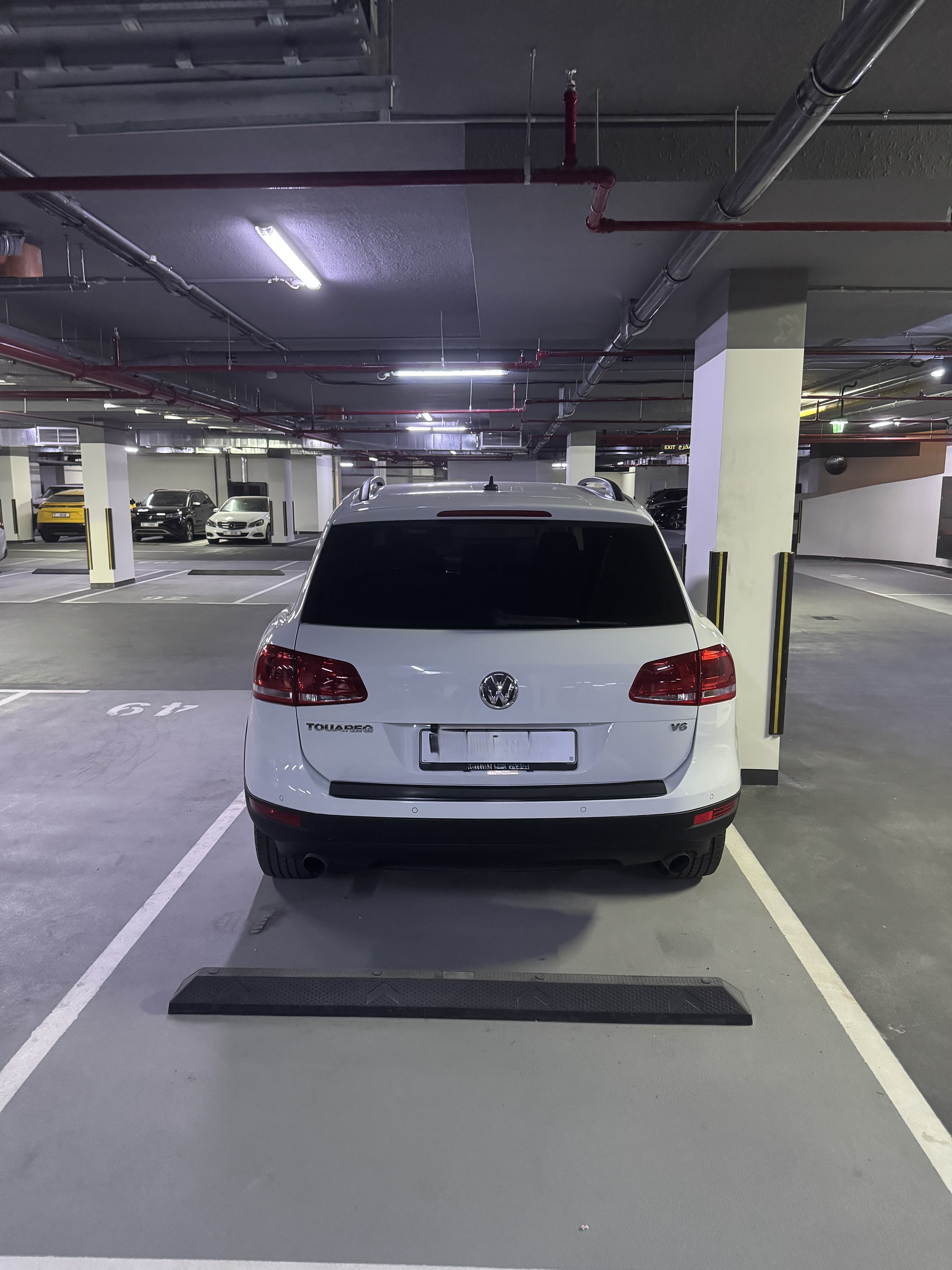 Blanco Volkswagen Touareg V6 Sport 2014