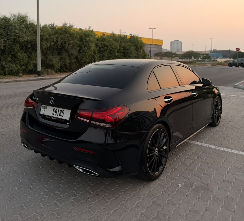 Black Mercedes Benz A220 2020 Black Mercedes Benz A220 2020