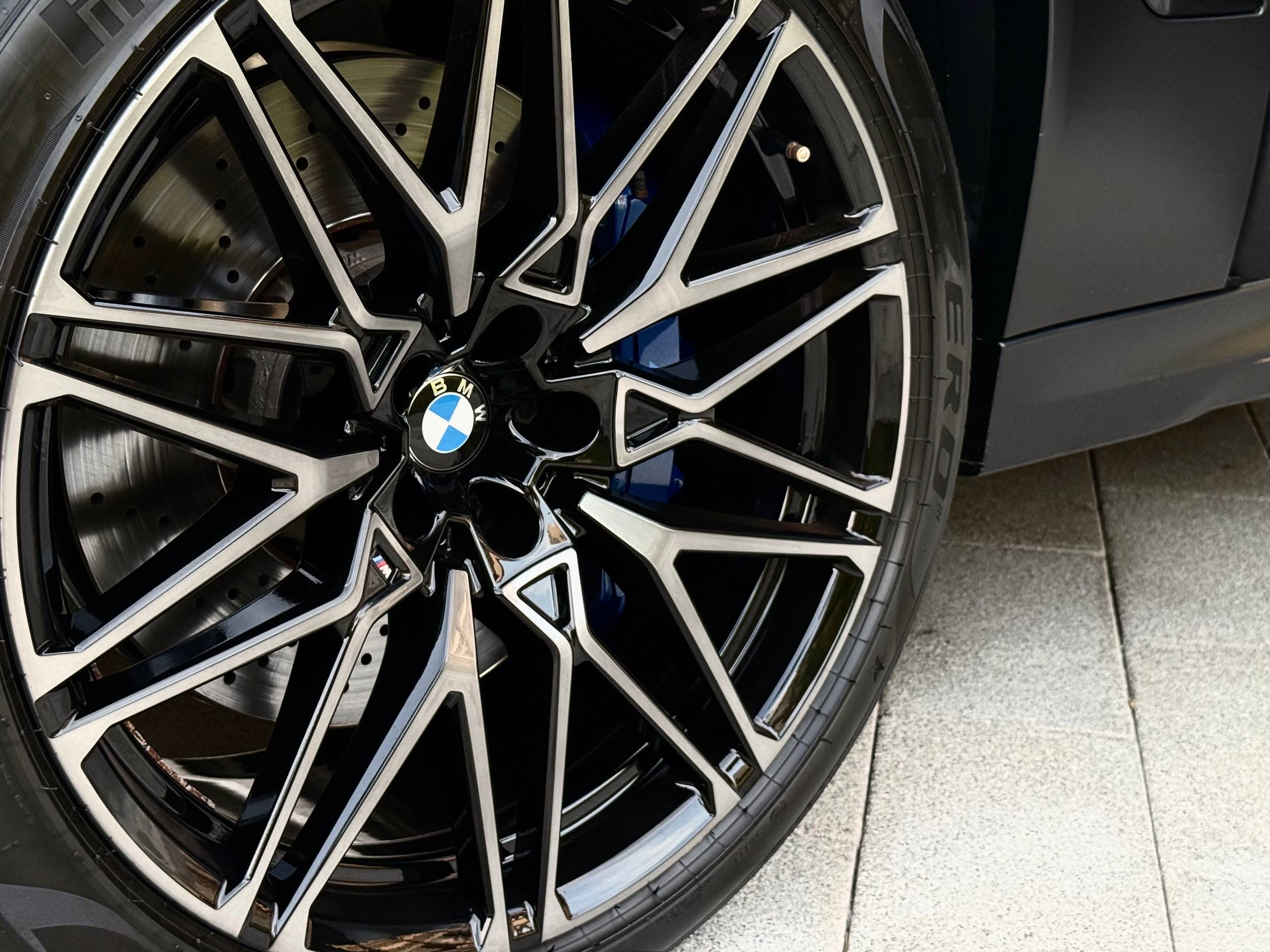Matte Black BMW X6 M Competition 2022
