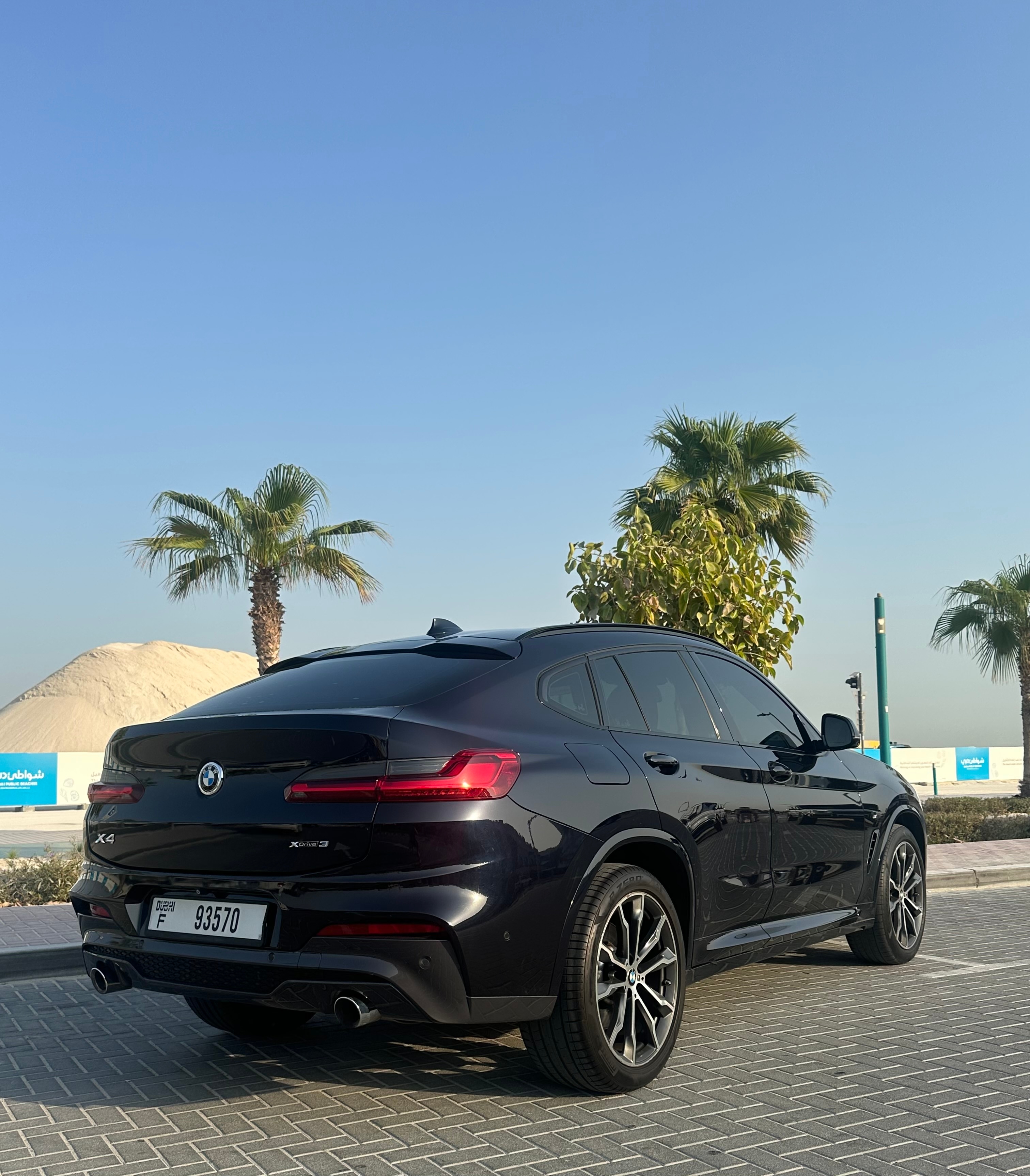 Noir métallisé BMW X4 XDRIVE 30I M SPORT 2019