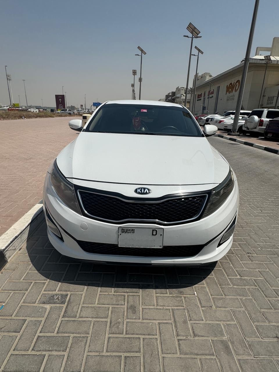 白色的 起亚 Optima EX Mid 2016 年