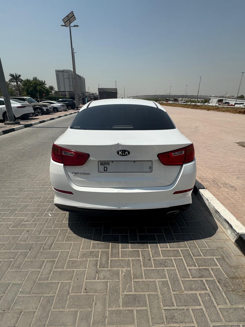 White Kia Optima EX Mid 2016