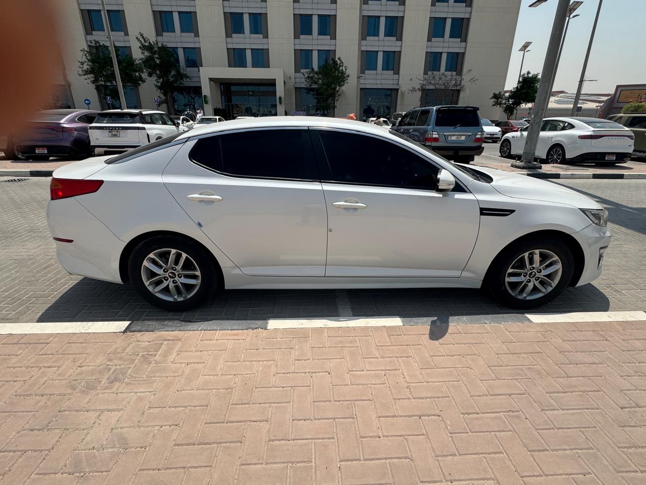White Kia Optima EX Mid 2016