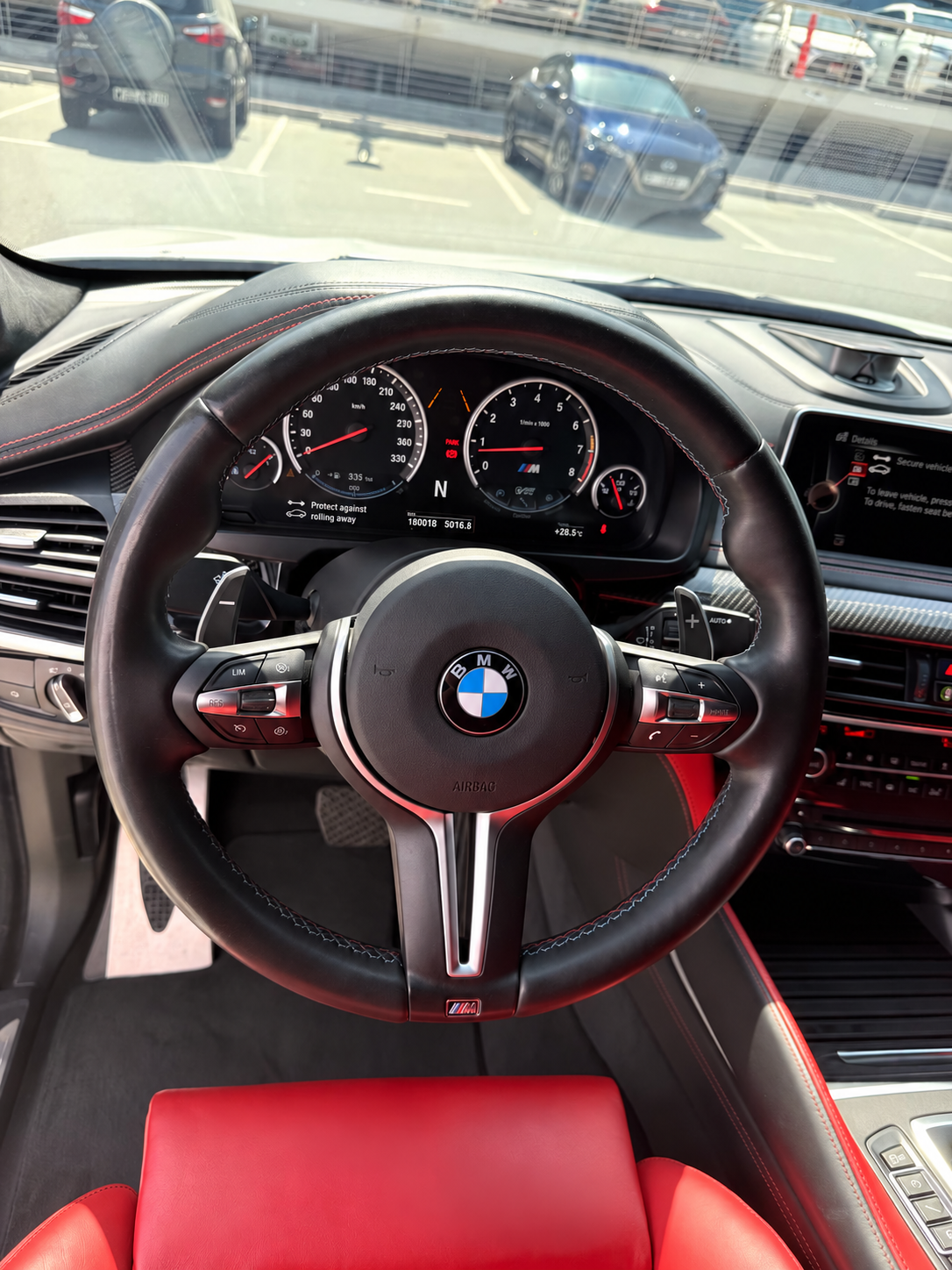 White BMW X6 M X6 M Competition 2016
