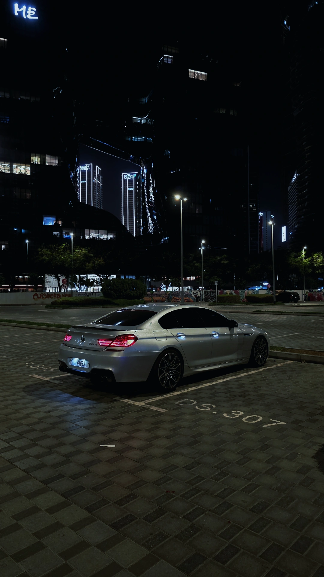 Zilver BMW 650i Gran Coupe M Sport 2013