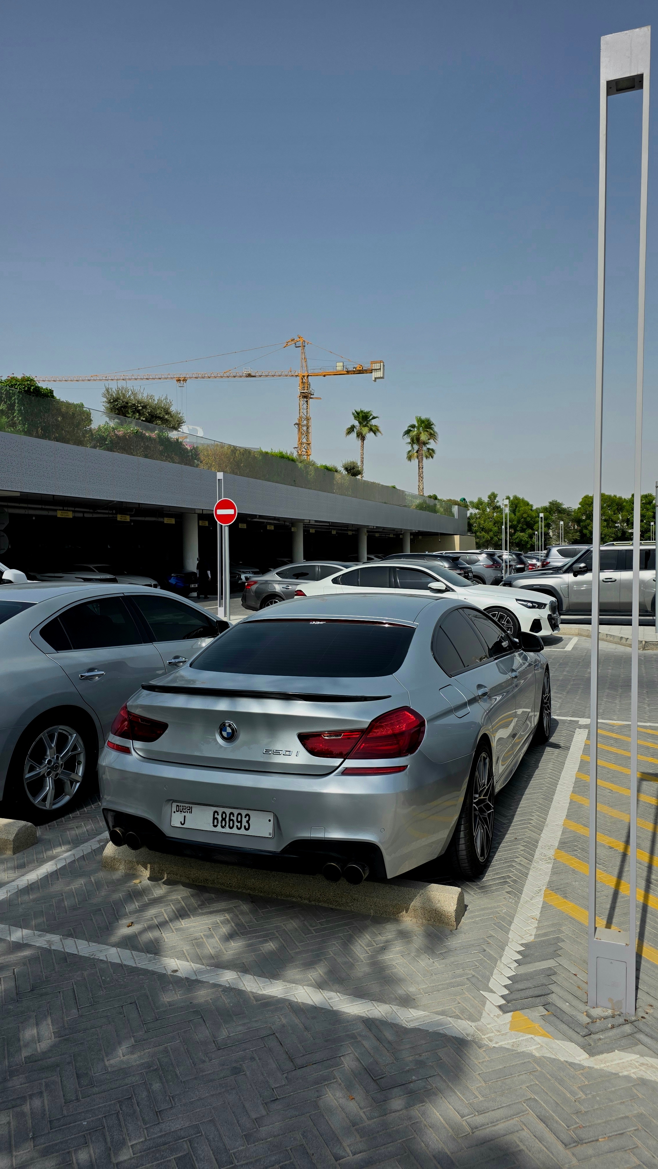 Zilver BMW 650i Gran Coupe M Sport 2013