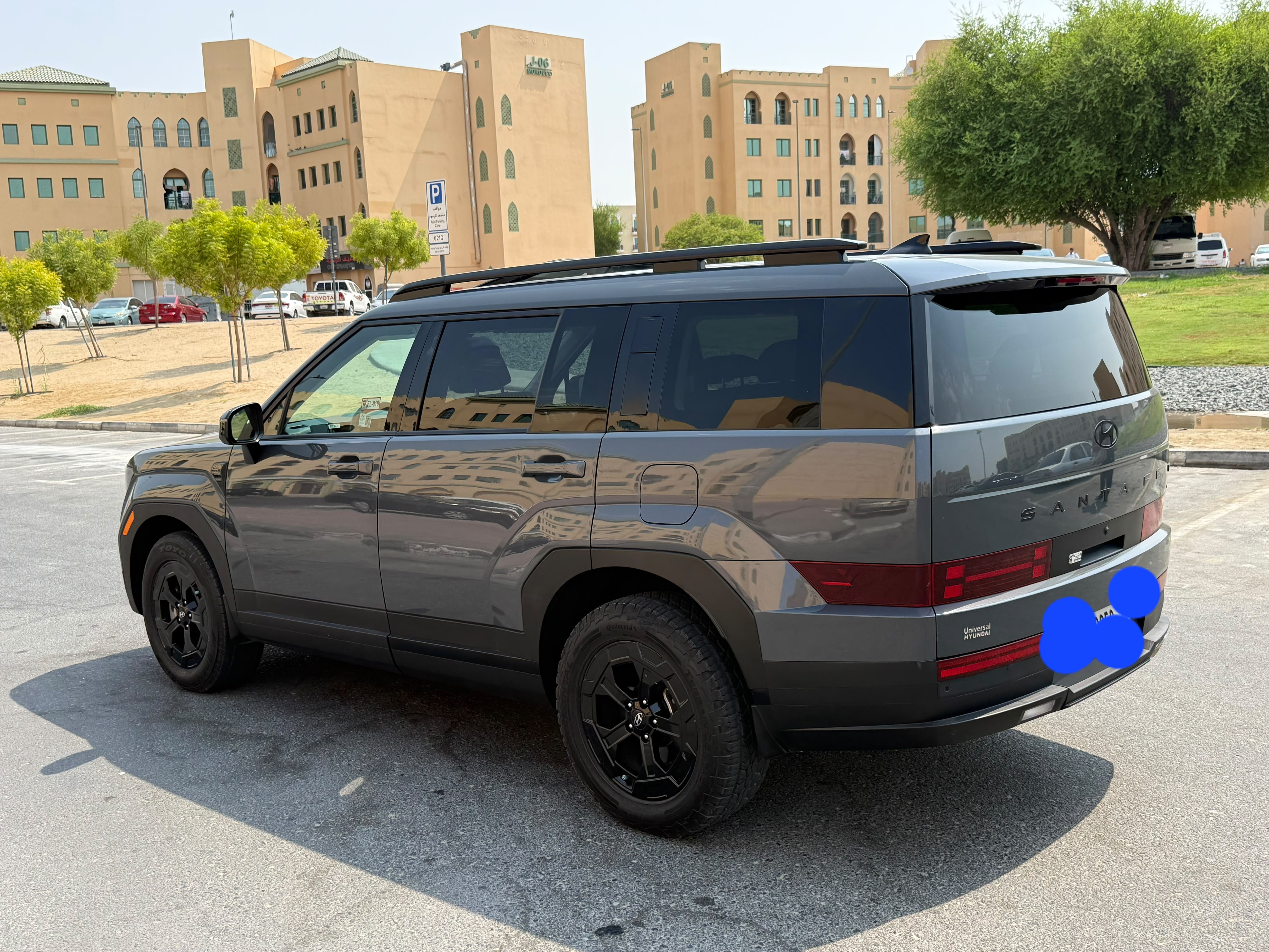 Серый Hyundai Santa Fe COMFORT 2025 год