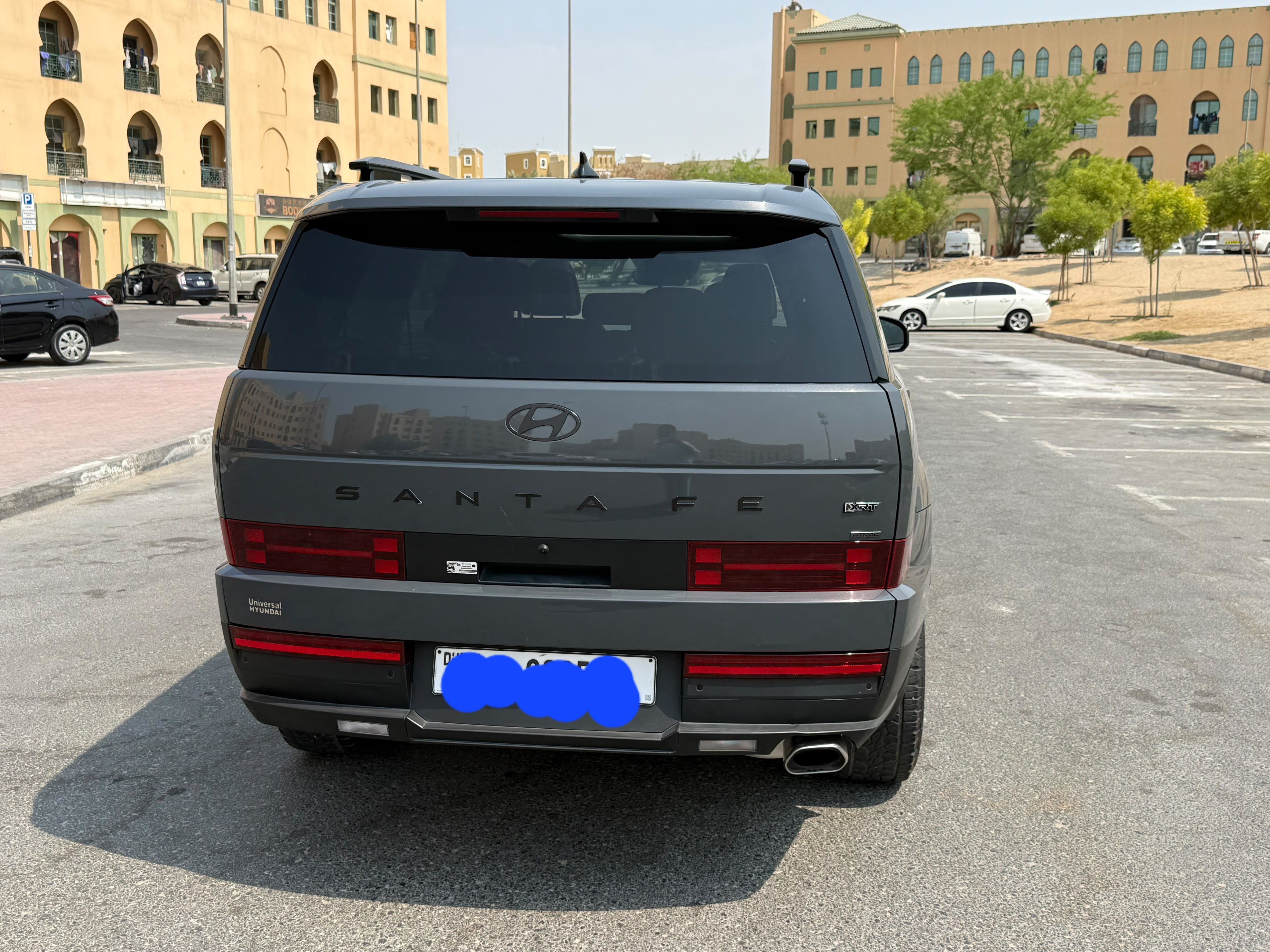 Серый Hyundai Santa Fe COMFORT 2025 год