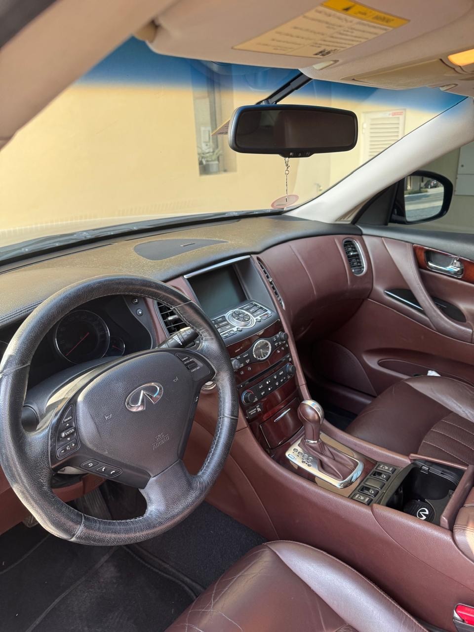 Black Infiniti EX35 Luxury 2008