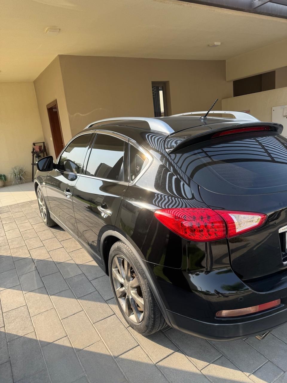 Black Infiniti EX35 Luxury 2008