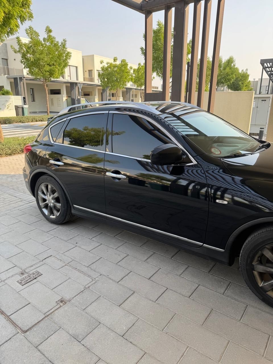 Black Infiniti EX35 Luxury 2008