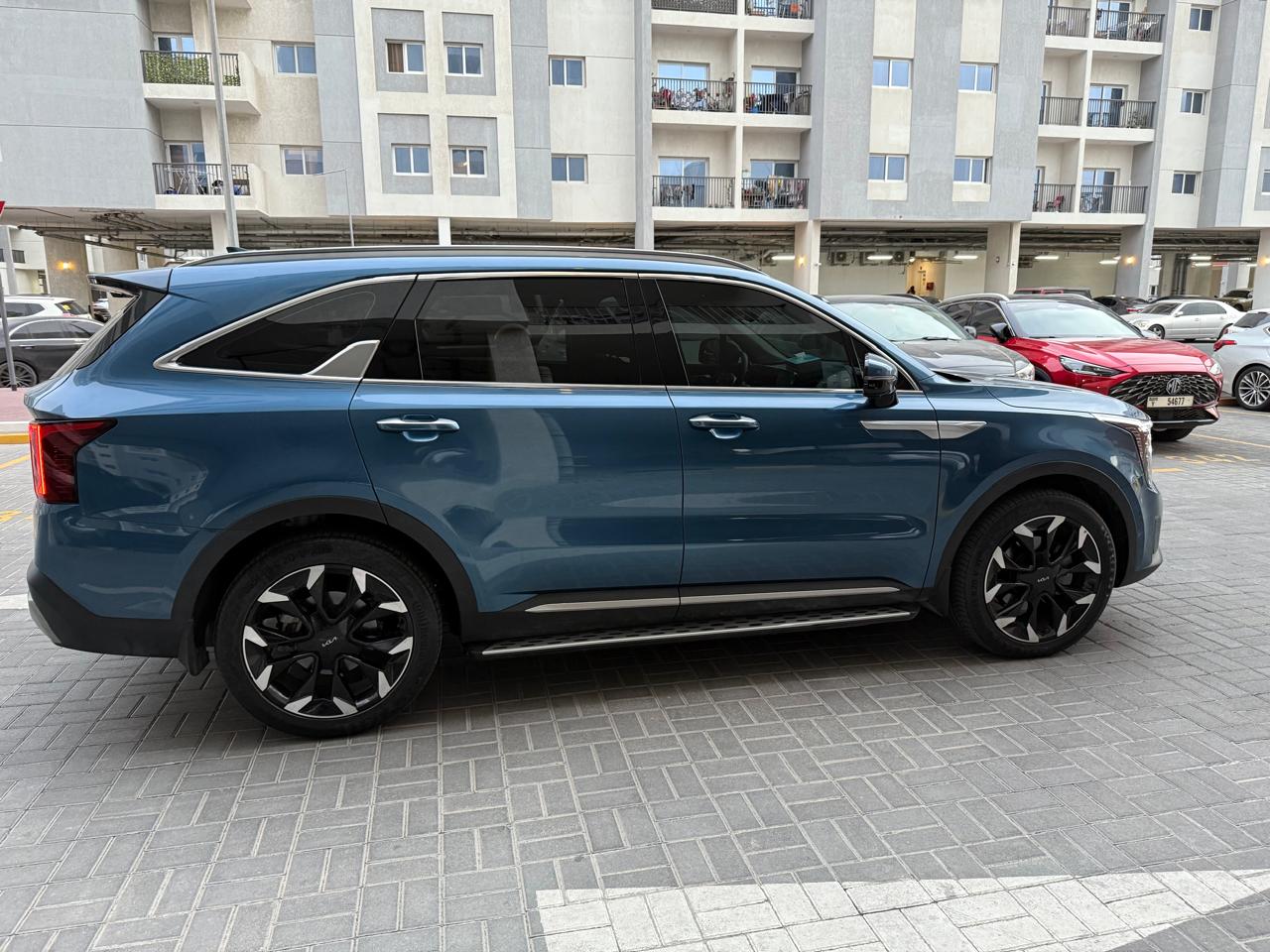 Blauw Kia Sorento EX 2024