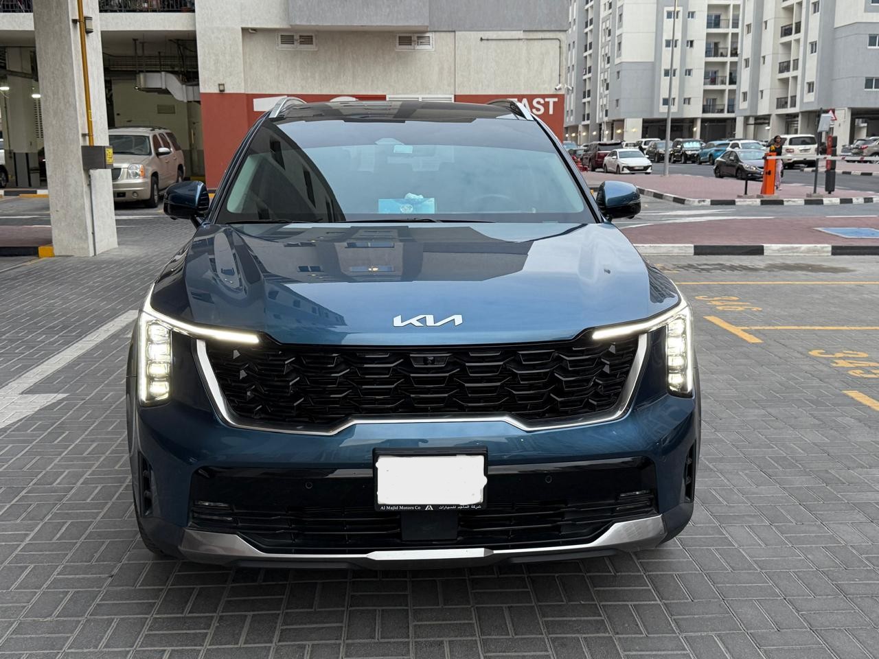 Blauw Kia Sorento EX 2024