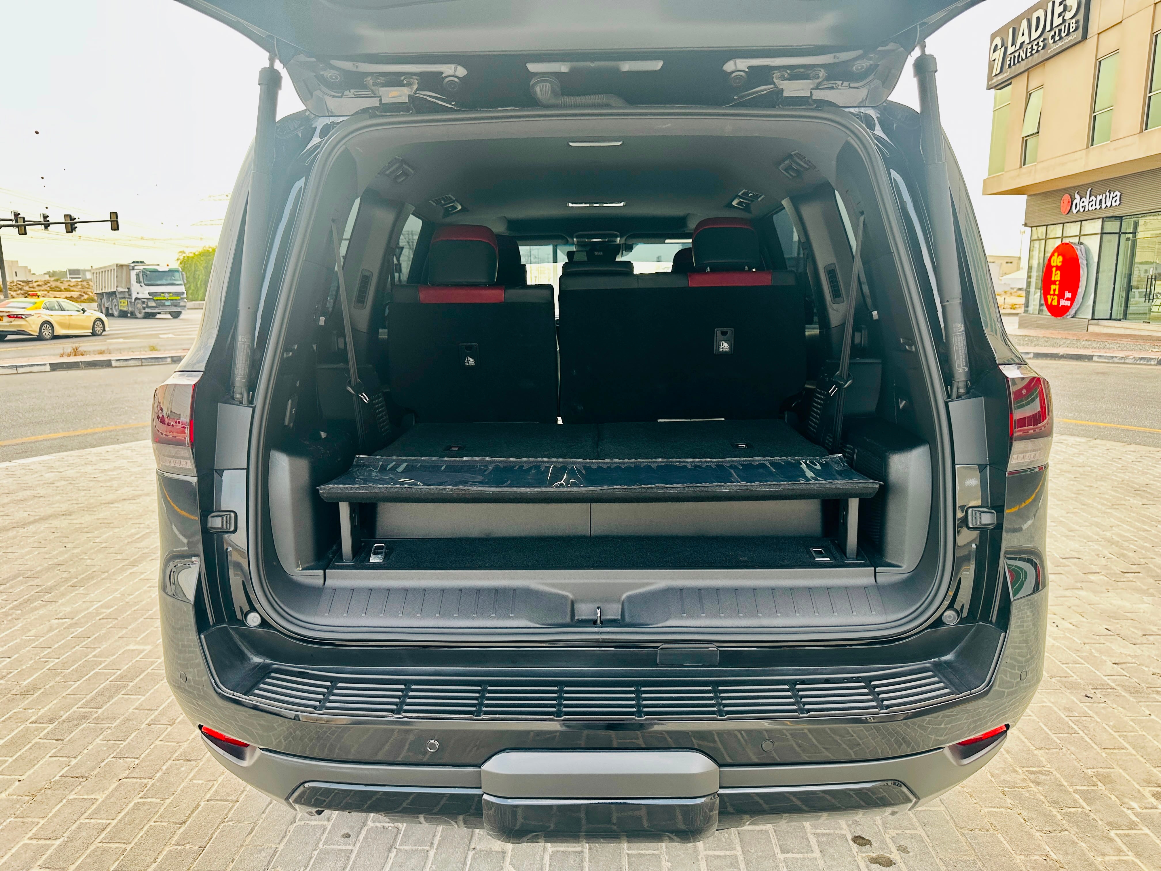Black Toyota Land Cruiser GR-SPORT 3.5L 2025