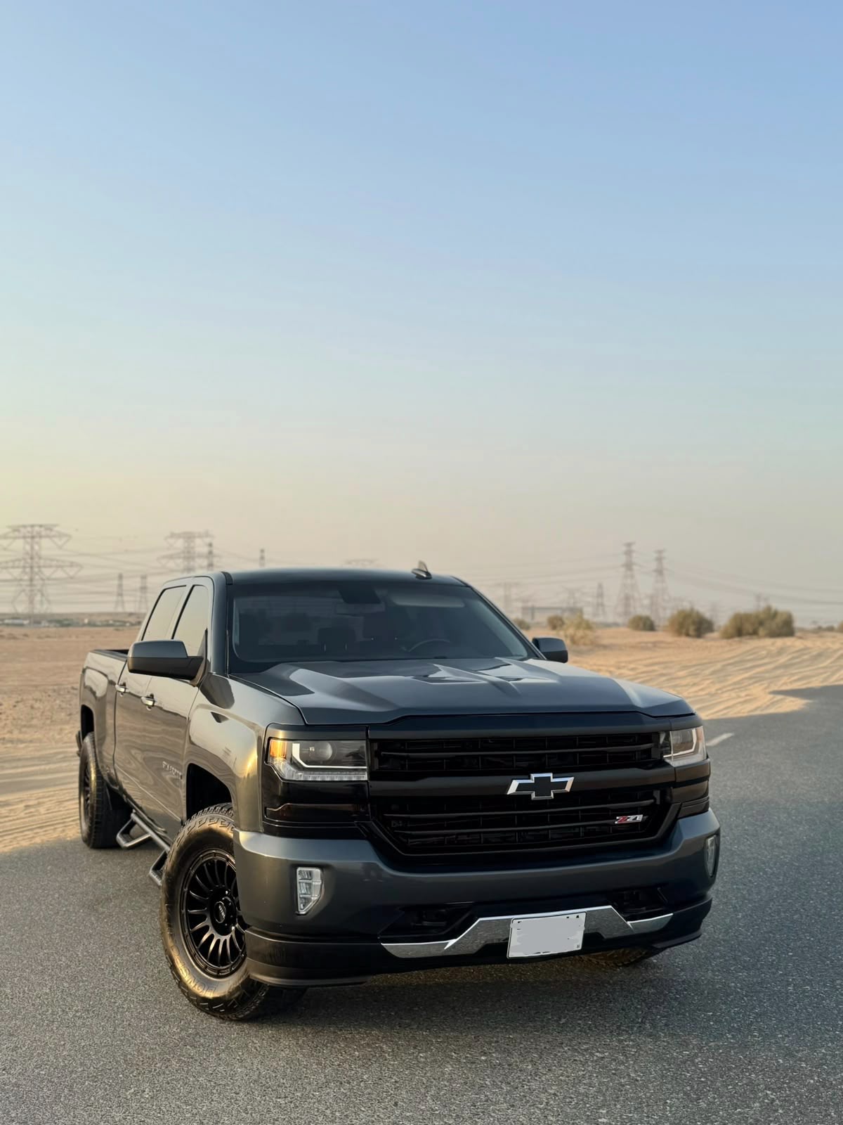 Gris foncé Chevrolet Silverado 1500 Z71 2018