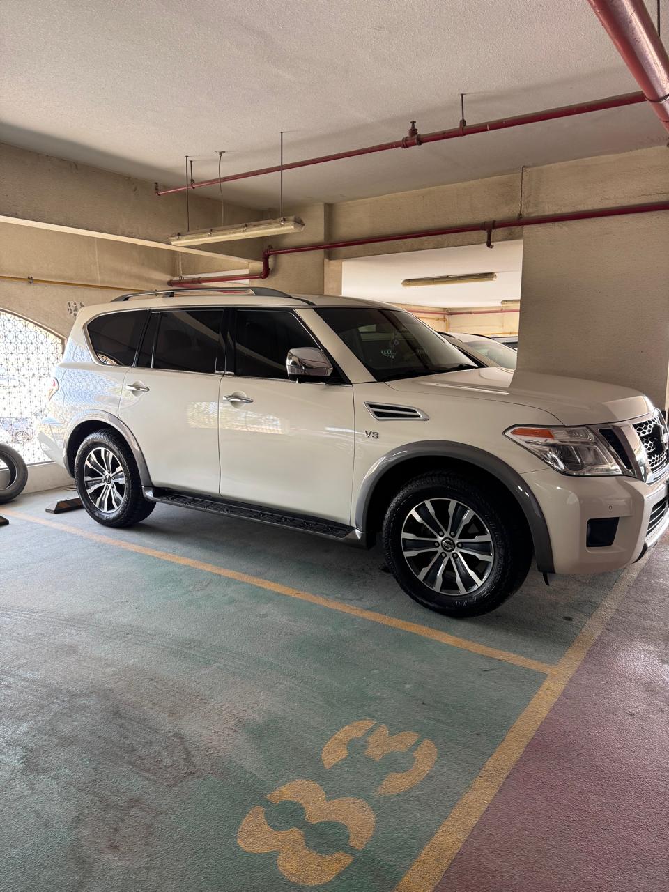 Blanco perla Nissan Armada SL 2019