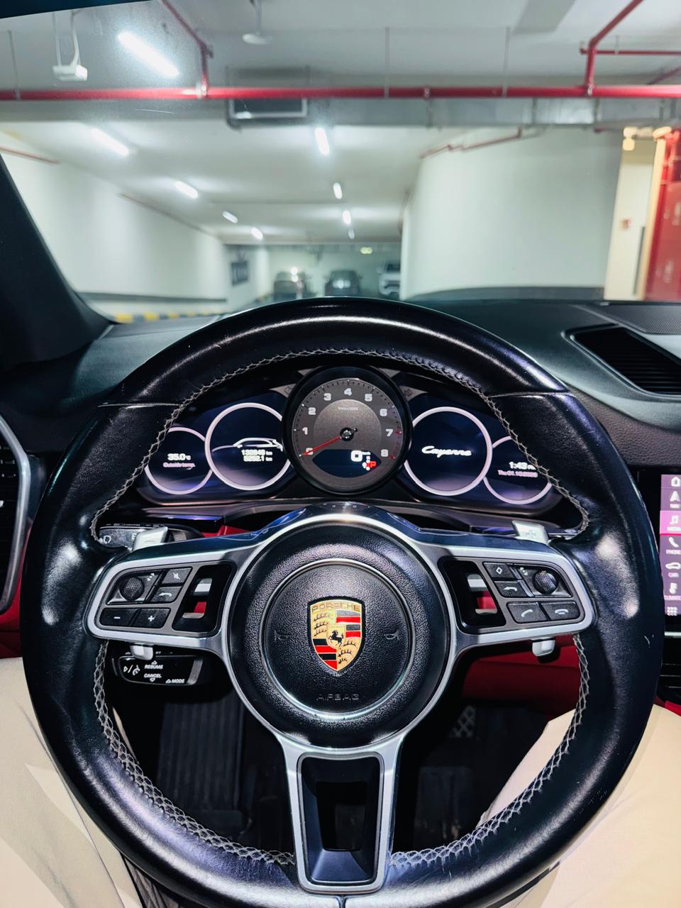 Matte Black Porsche Cayenne Diesel 2021