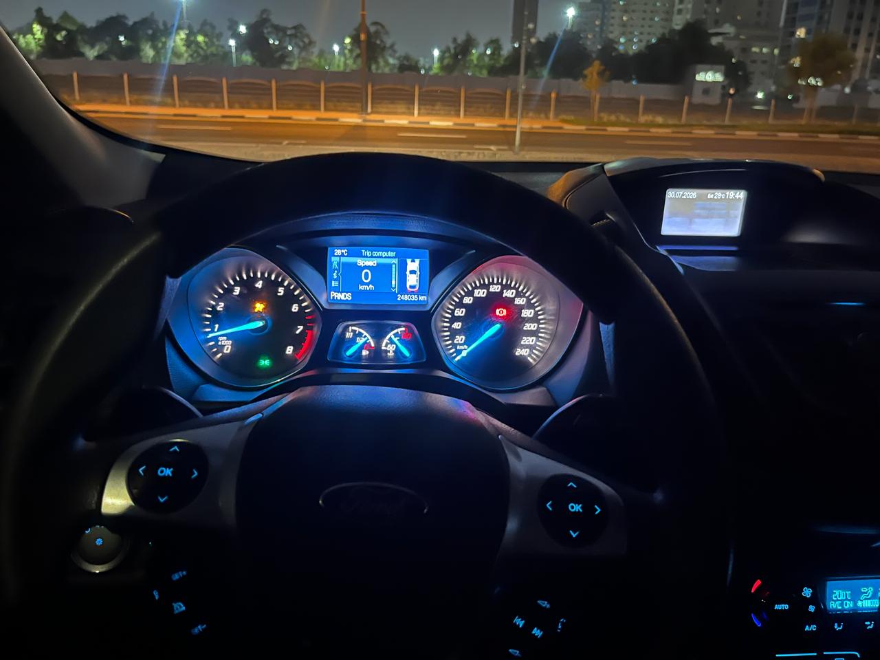 Siyah Ford Escape S 2014