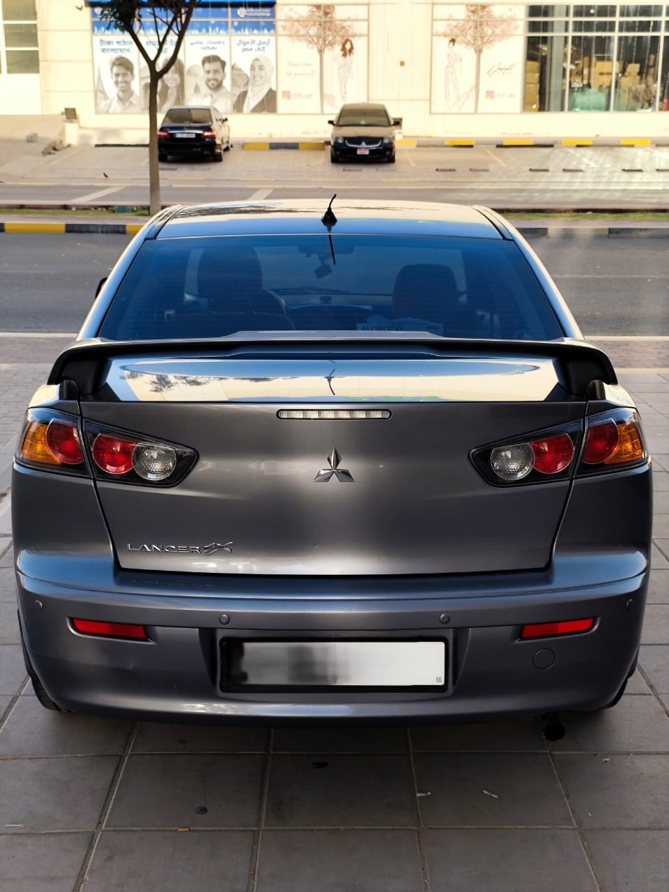Gray Mitsubishi Lancer EX GLX 2015
