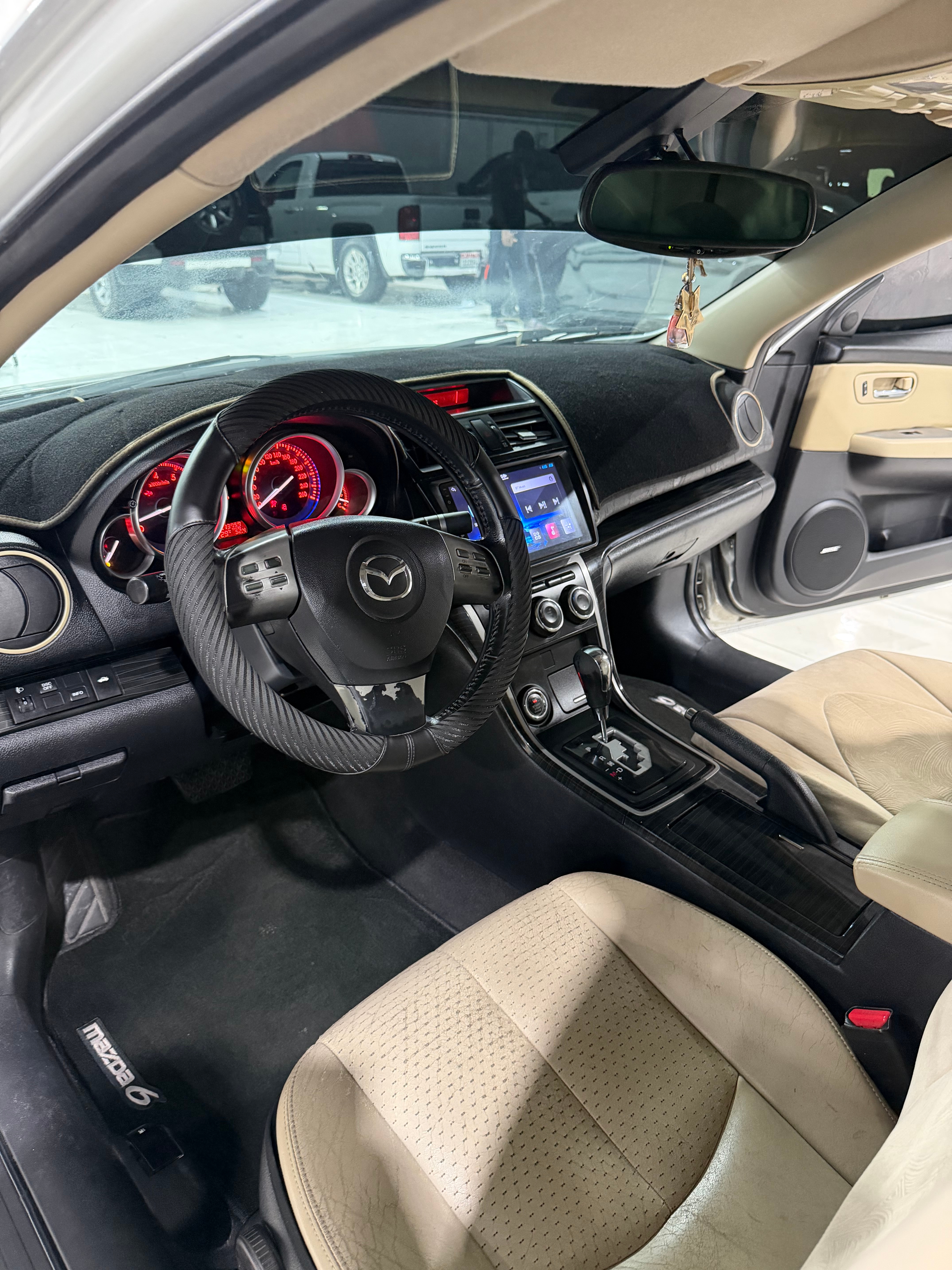 Silver Mazda 6 Sport 2009