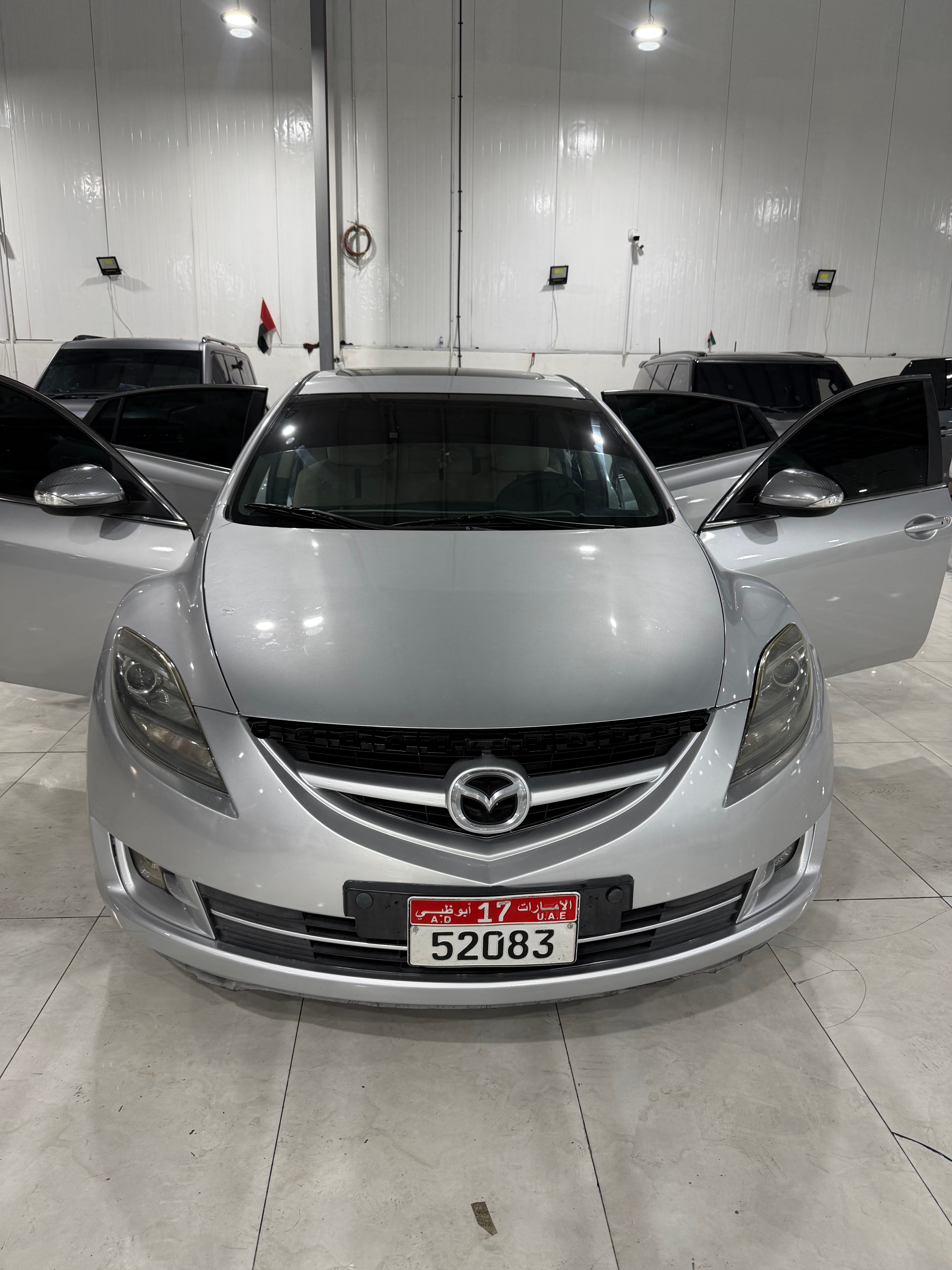 Silver Mazda 6 Sport 2009