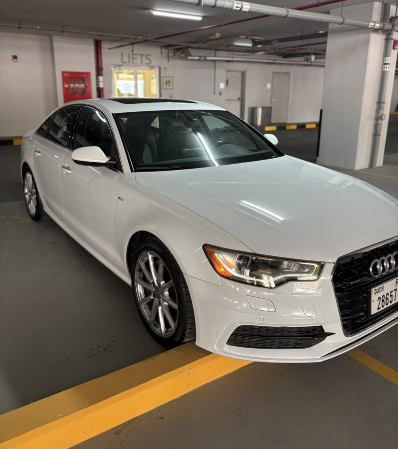أبيض أودي A6 3.0T quattro 2015