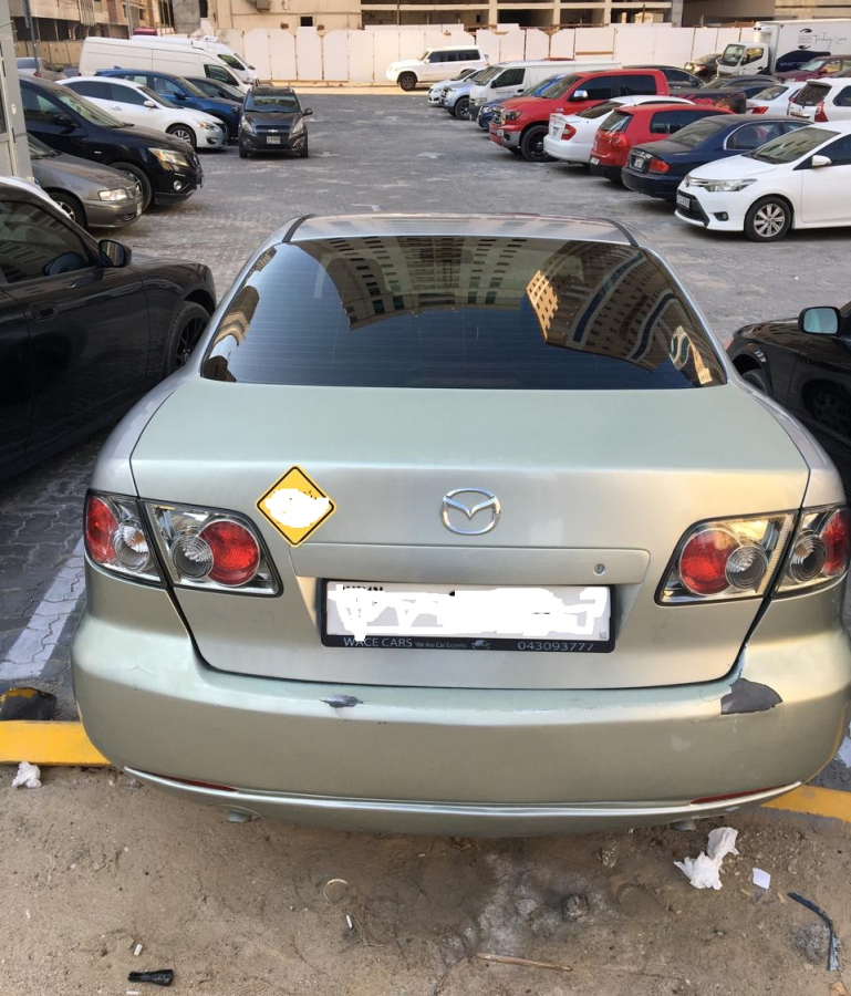 Silver Mazda 6 S 2006
