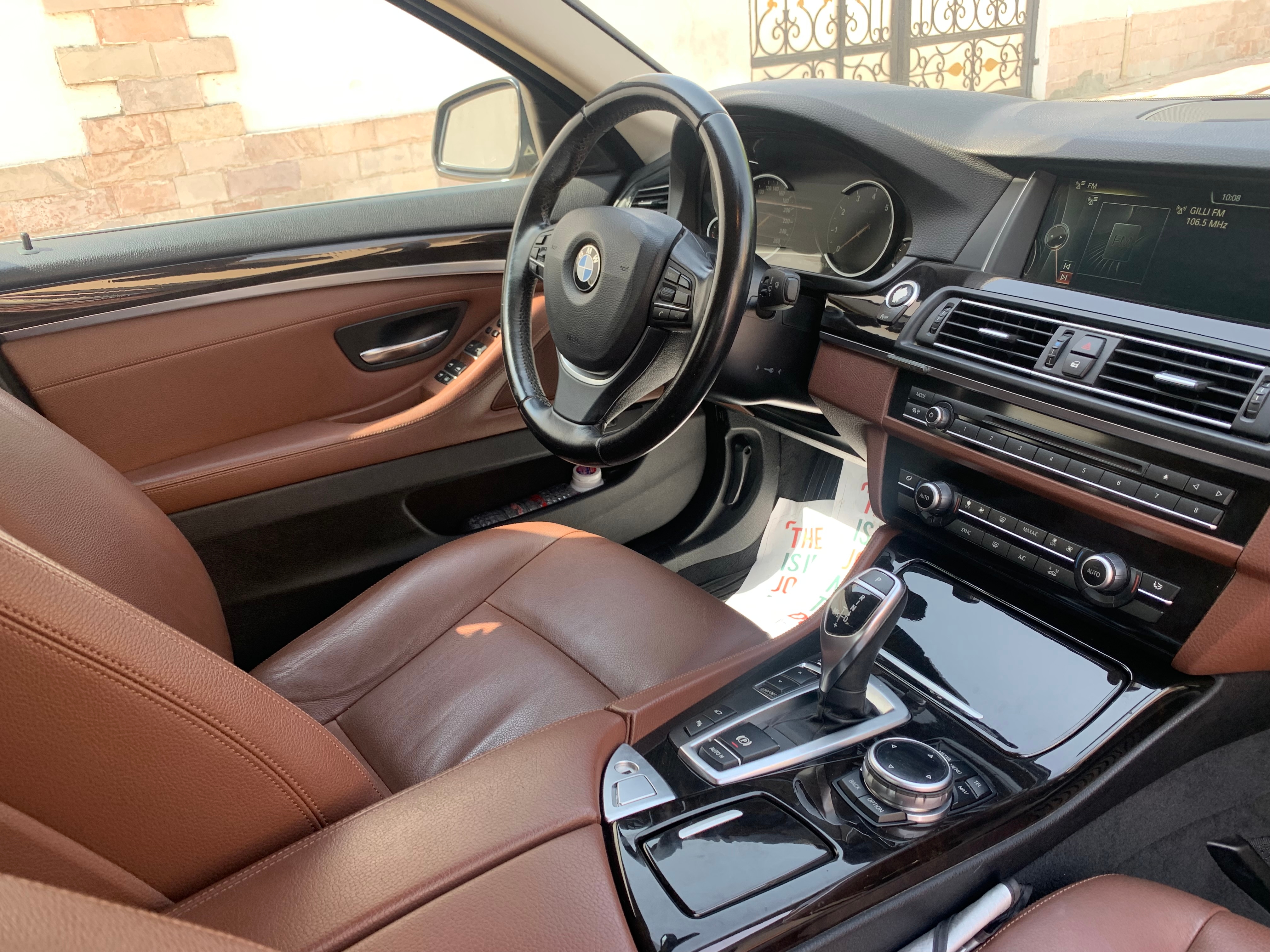 Dark Gray BMW 528i 2015