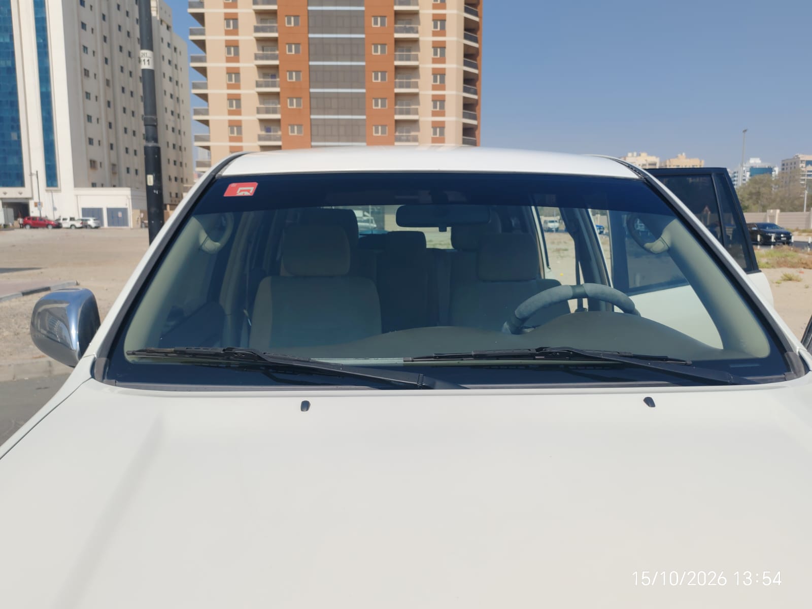 Pearl White Toyota Prado GX Basic 2008