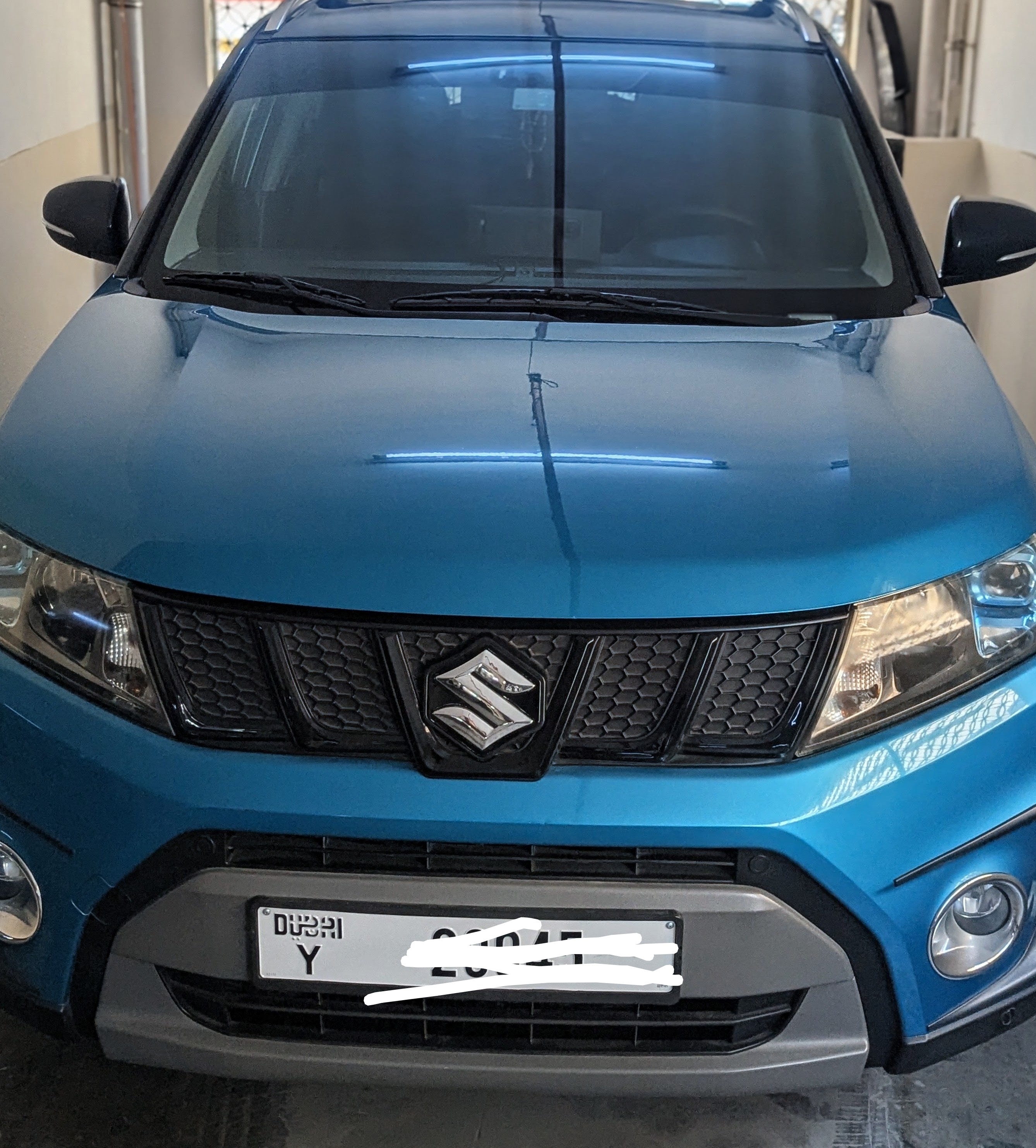 Blue Suzuki Vitara GLX 2017