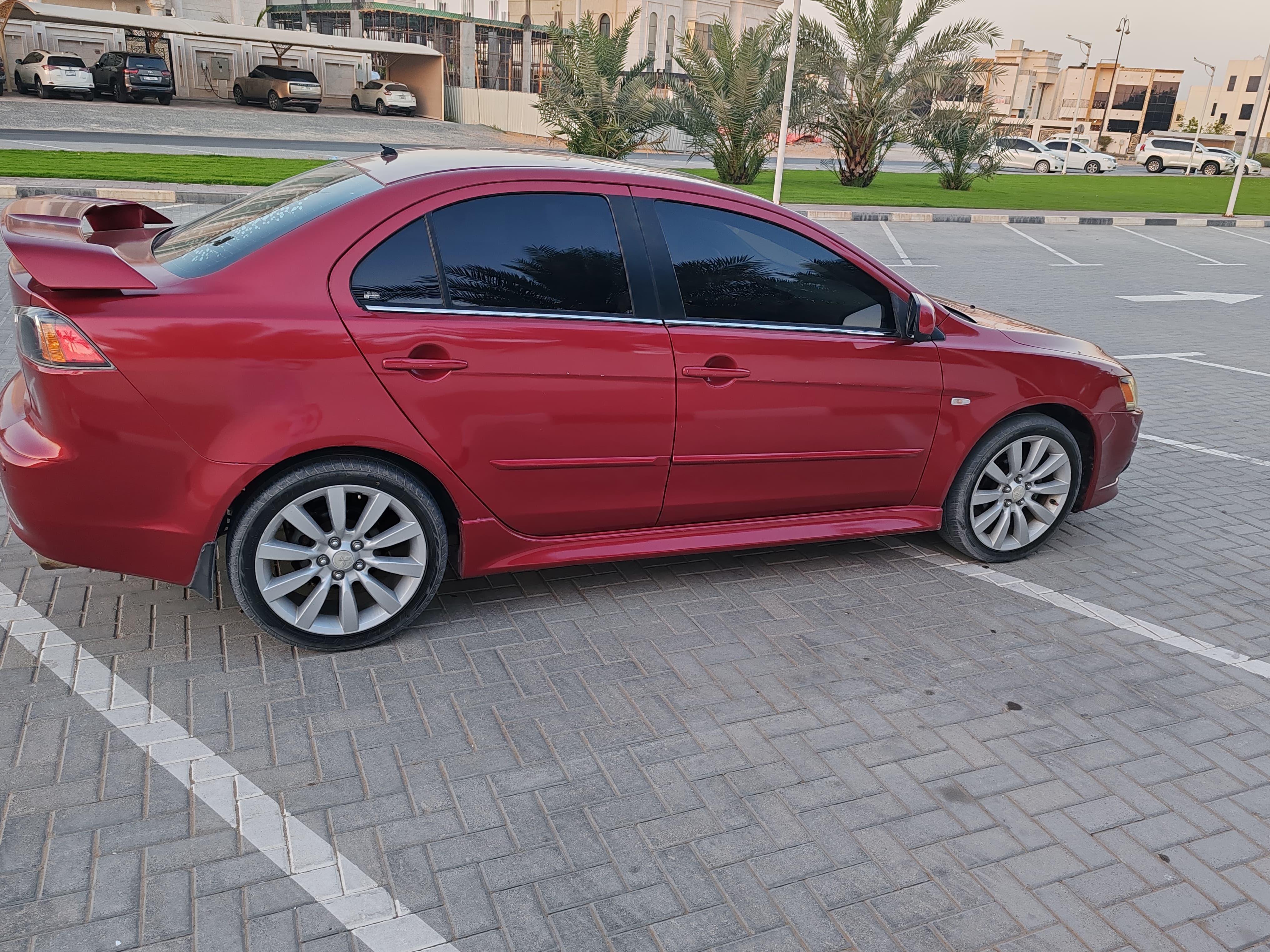 rojo Mitsubishi Lancer EX GLX 2011