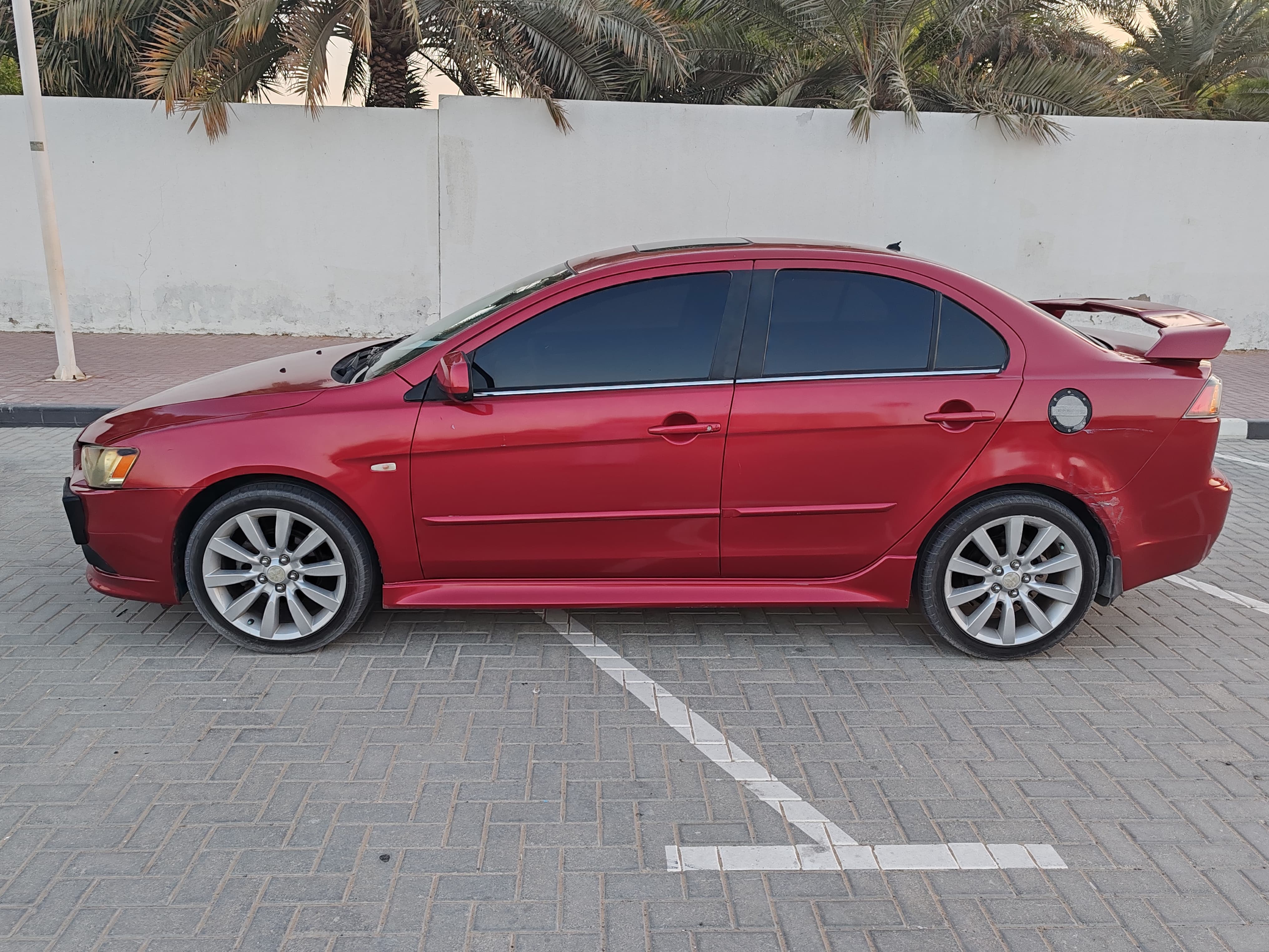 rojo Mitsubishi Lancer EX GLX 2011 rojo Mitsubishi Lancer EX GLX 2011