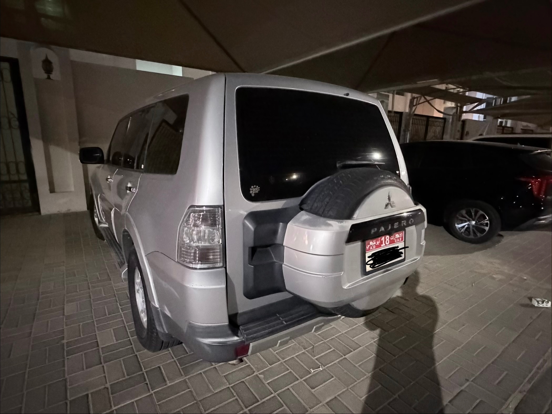 Zilver Mitsubishi Pajero GLS 2009